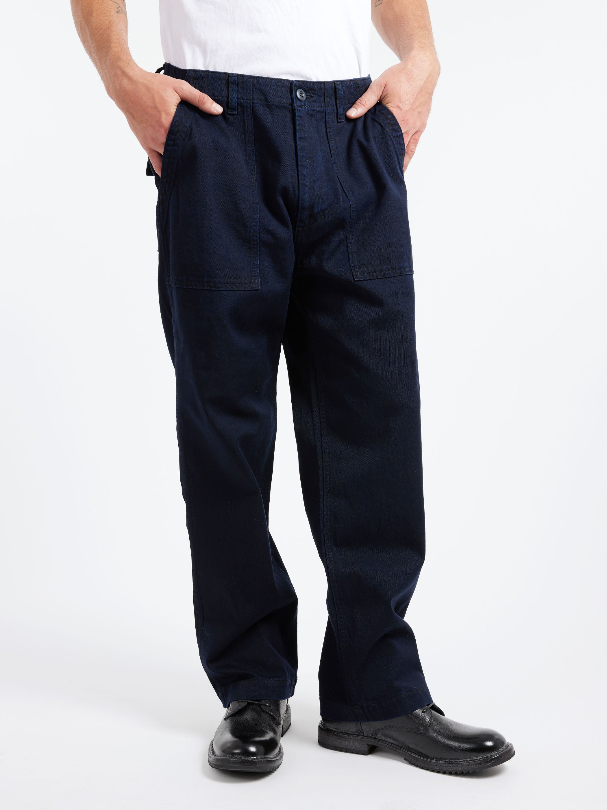 Cotton Tencel Twill Fatigue Pants