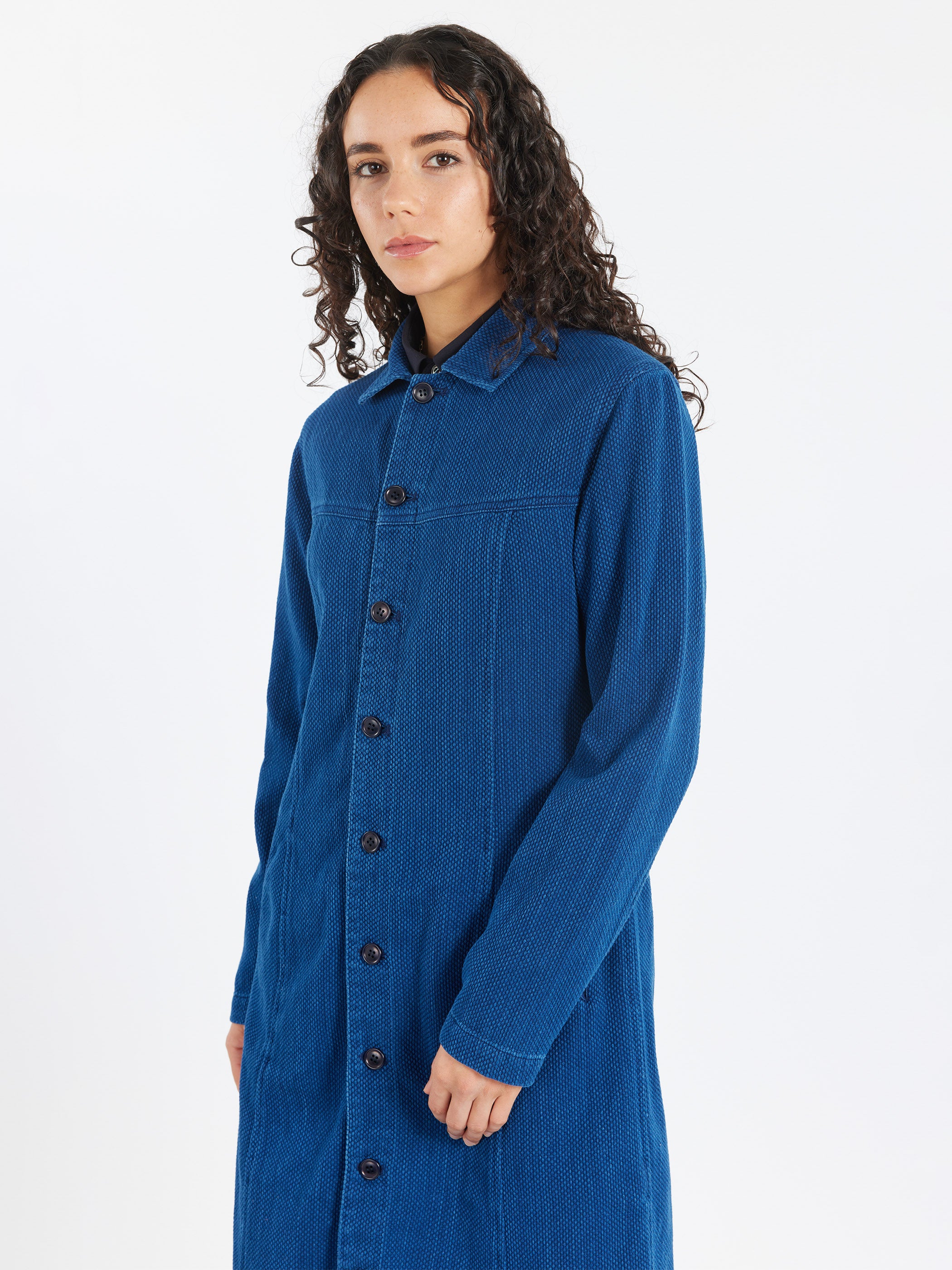 Sashiko Shirt Dress