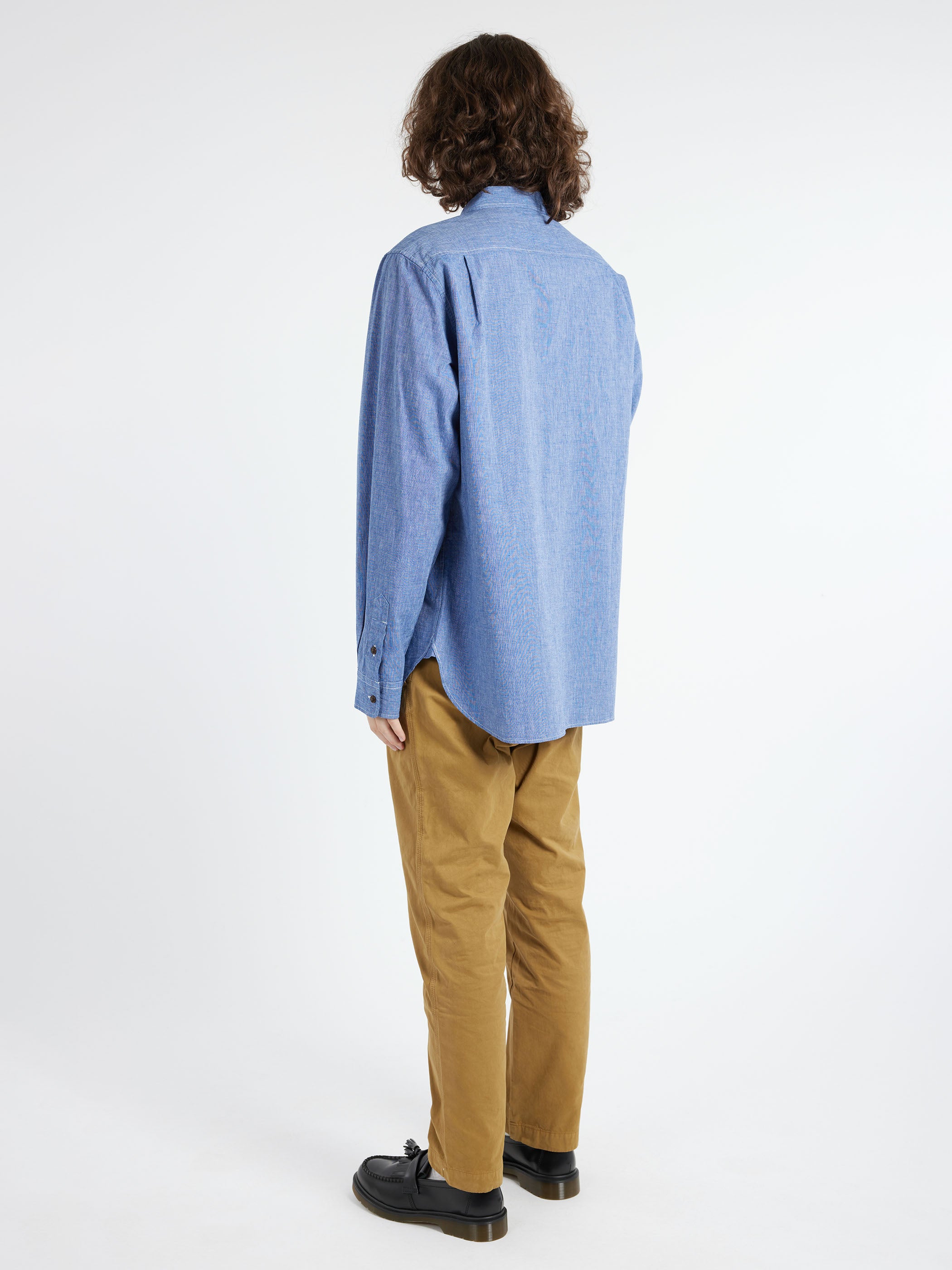 Chambray Cotton Linen Shirt