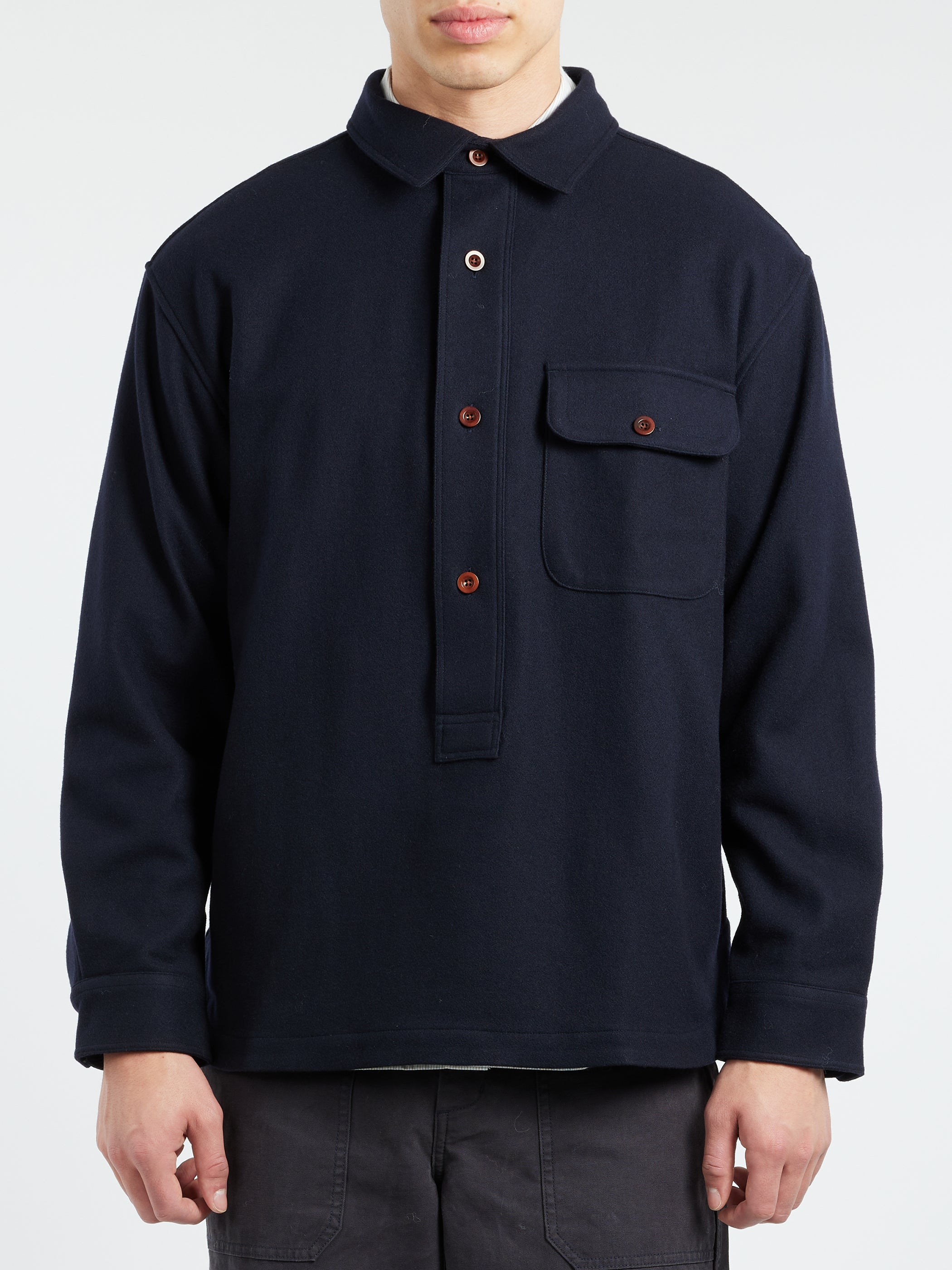 Wool Cashmere Overshirt