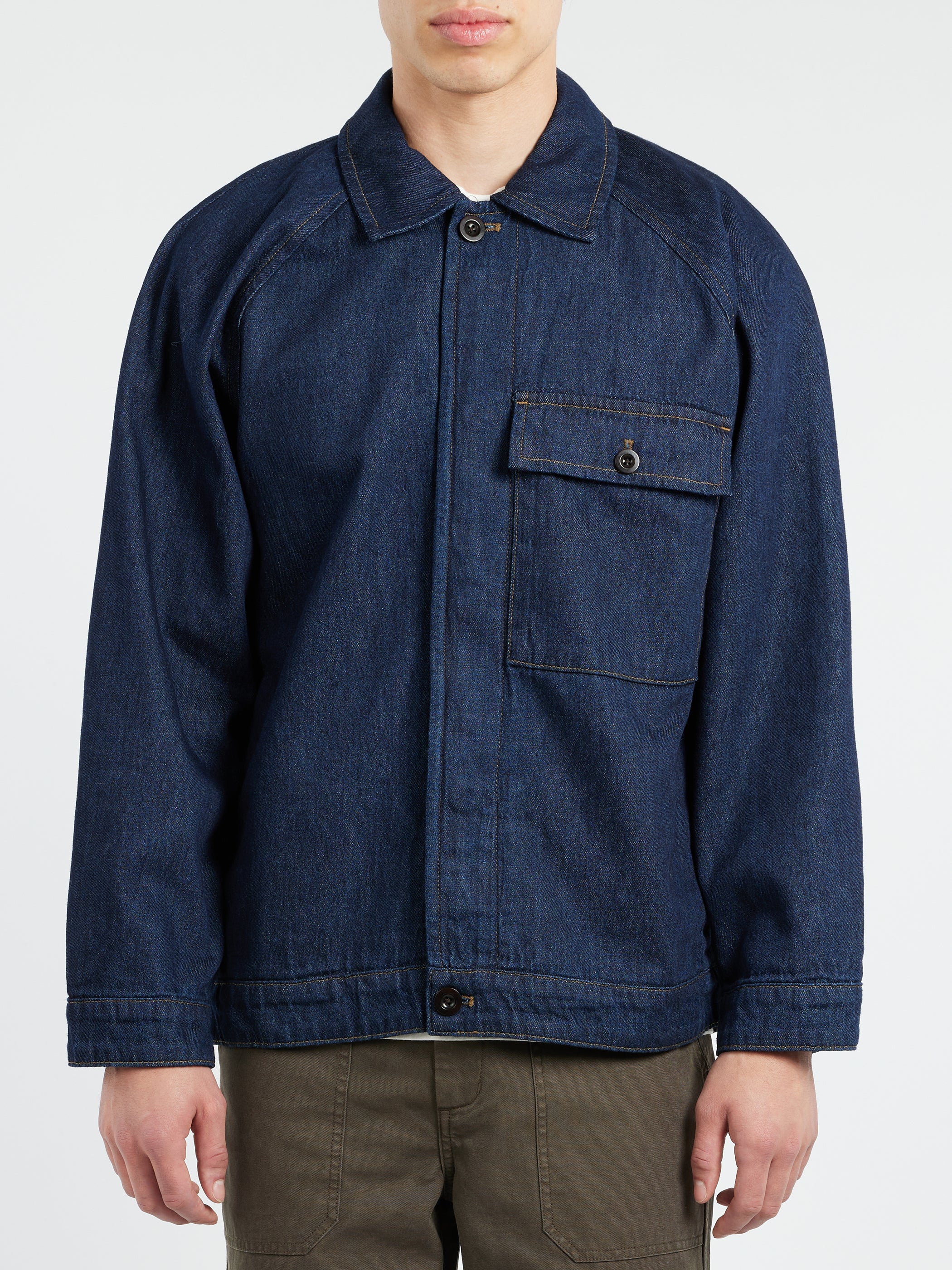 Cotton Hemp Denim Jacket