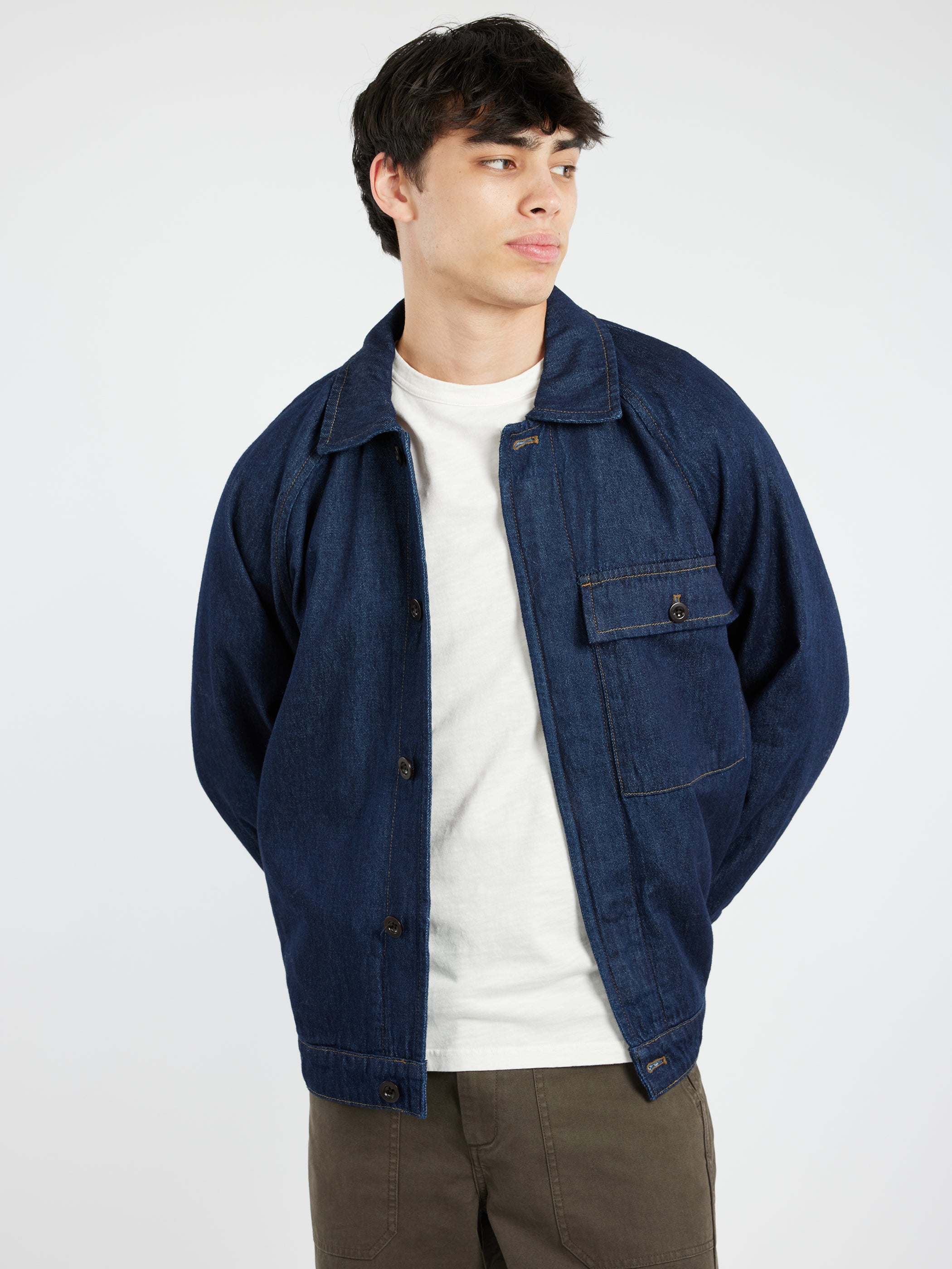 Cotton Hemp Denim Jacket