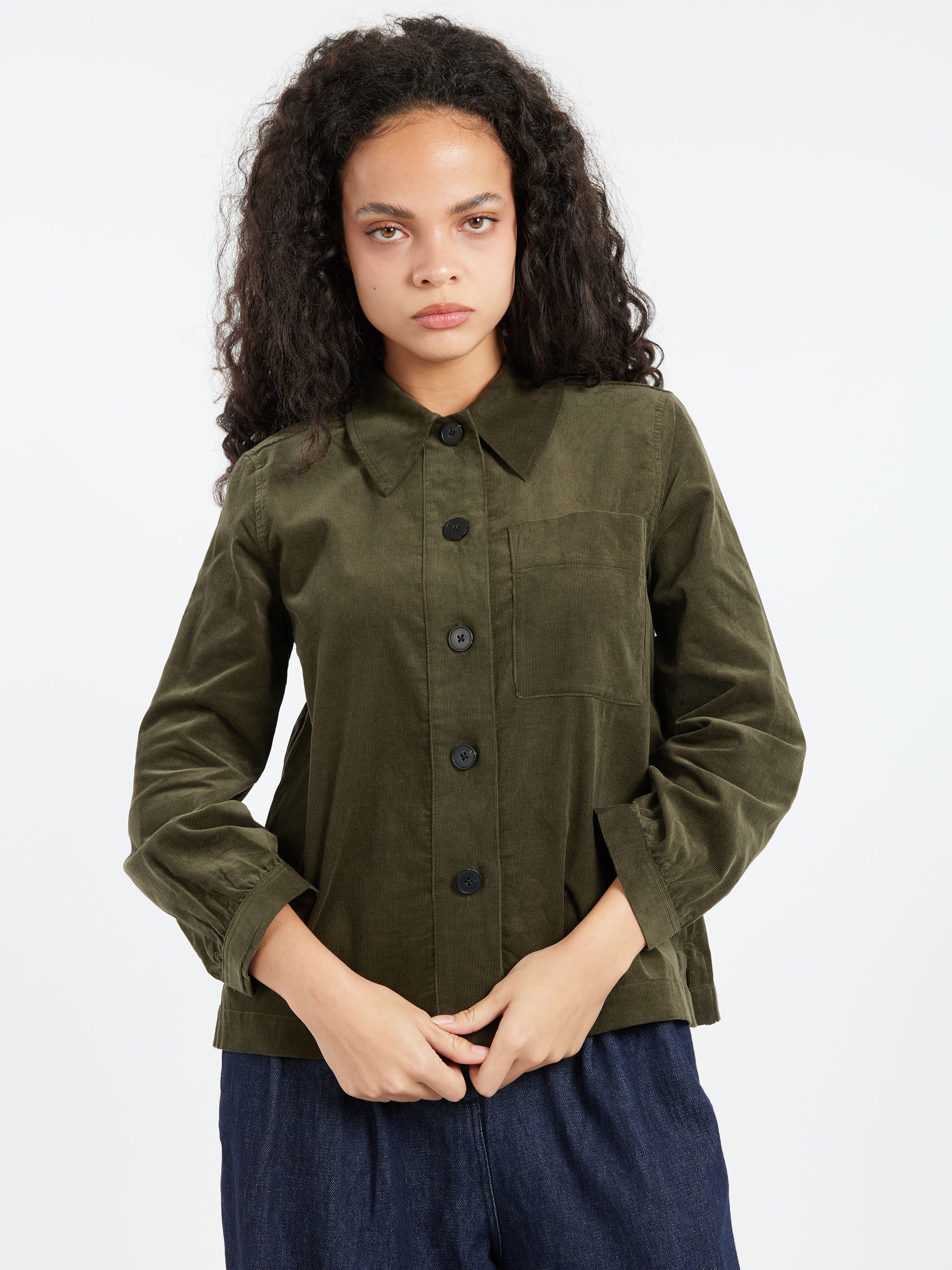 Baby Patch Pocket Cord Shirt