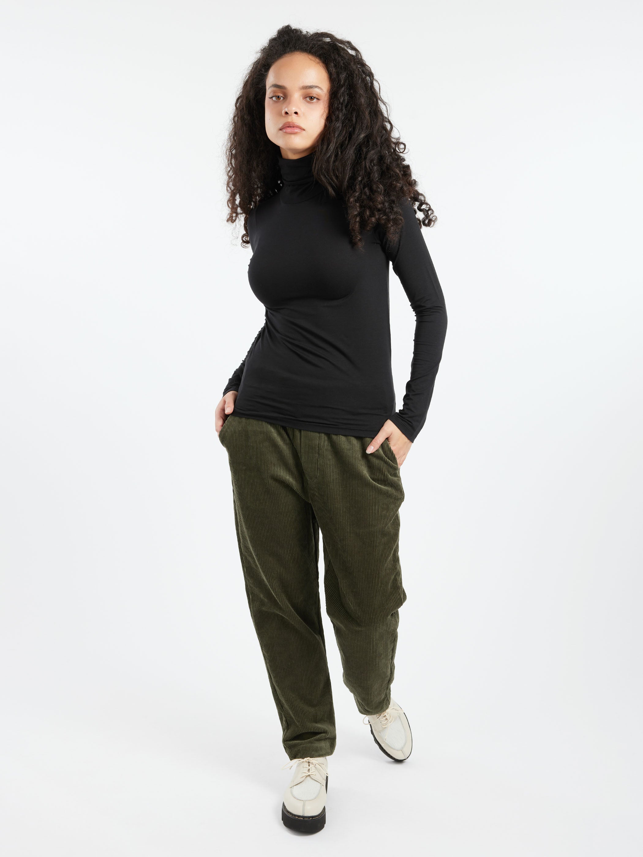 Gabi Cord Pull On Trousers