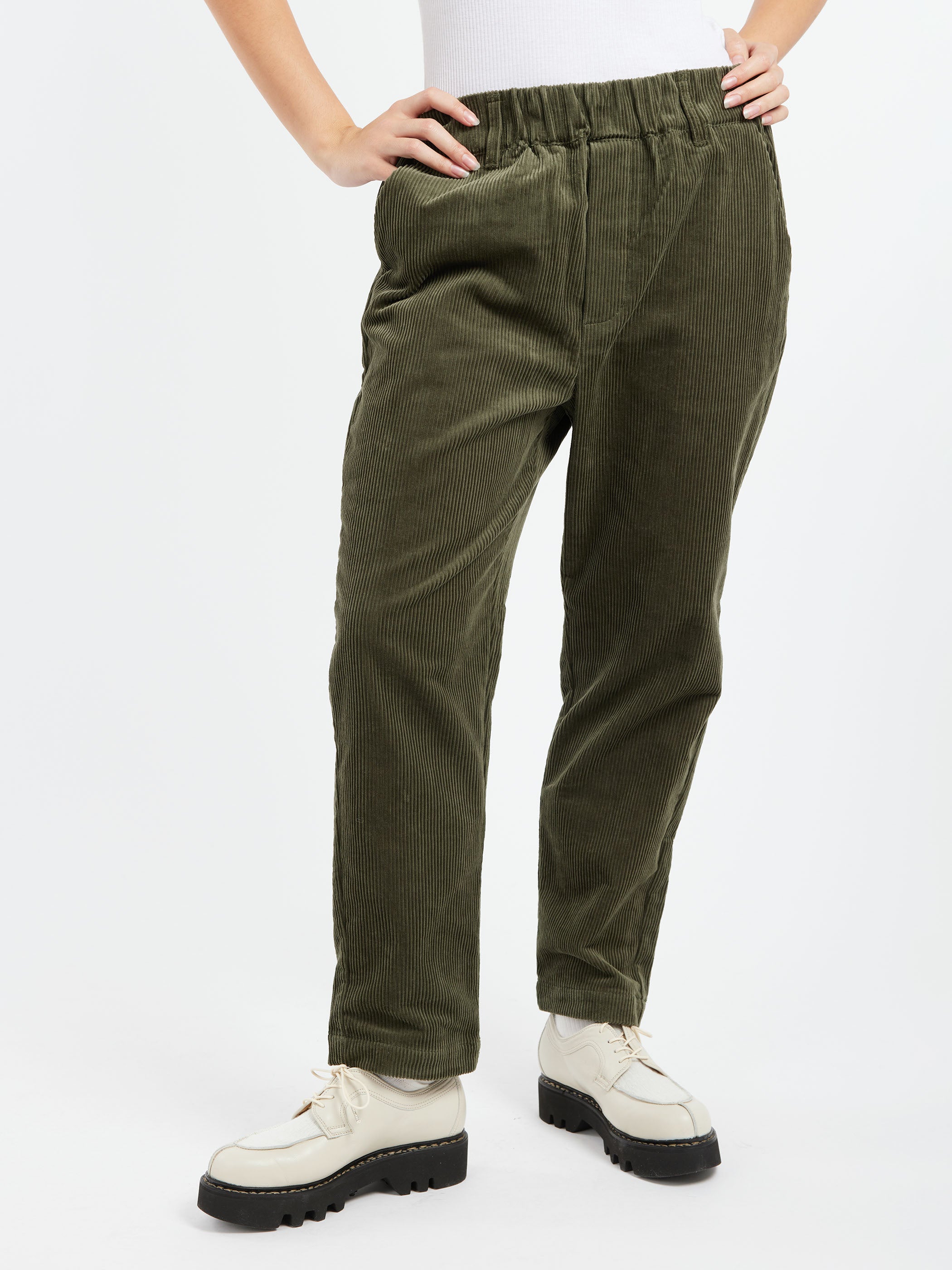 Gabi Cord Pull On Trousers