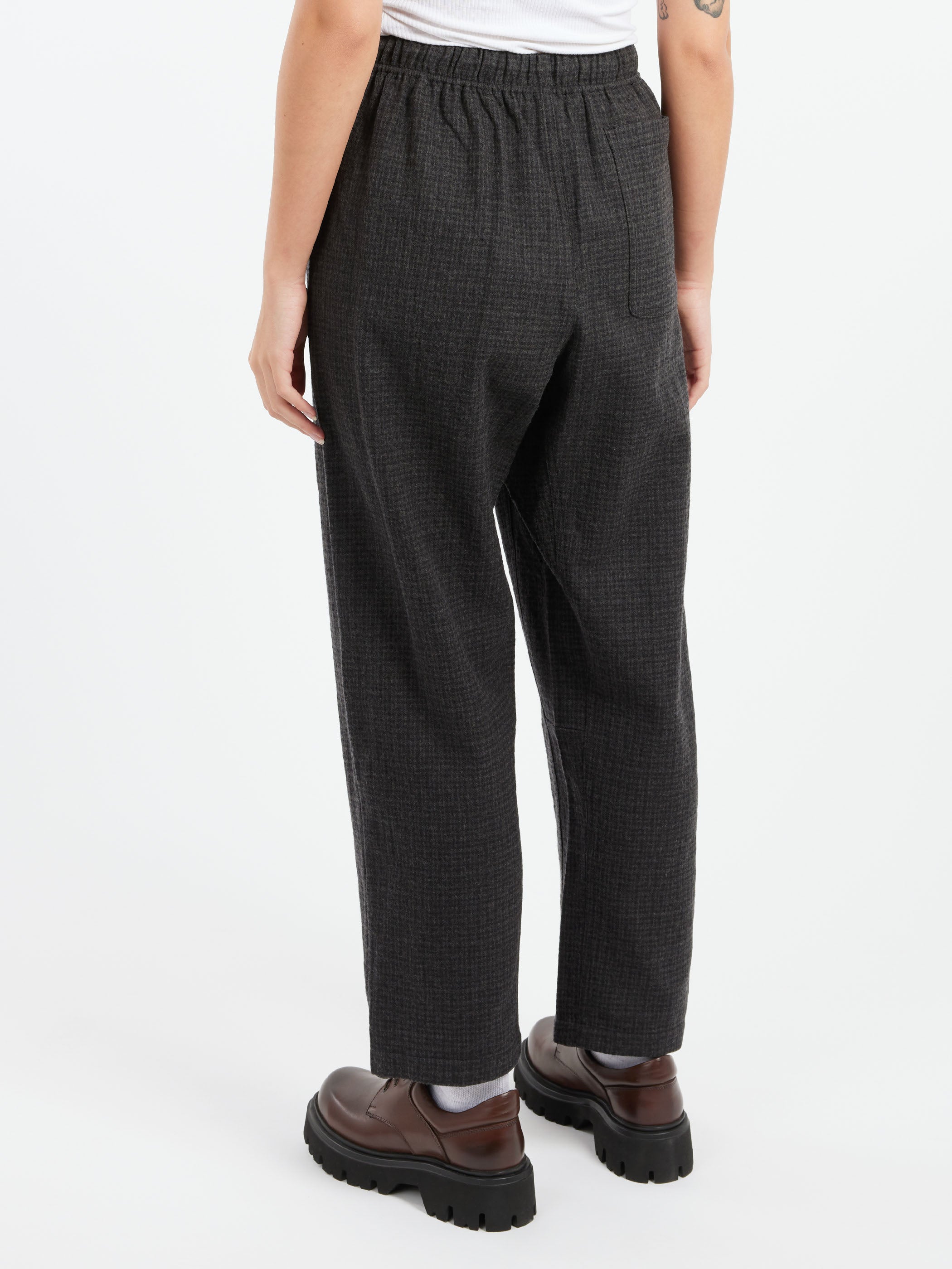 Suki Seersucker Check Trousers