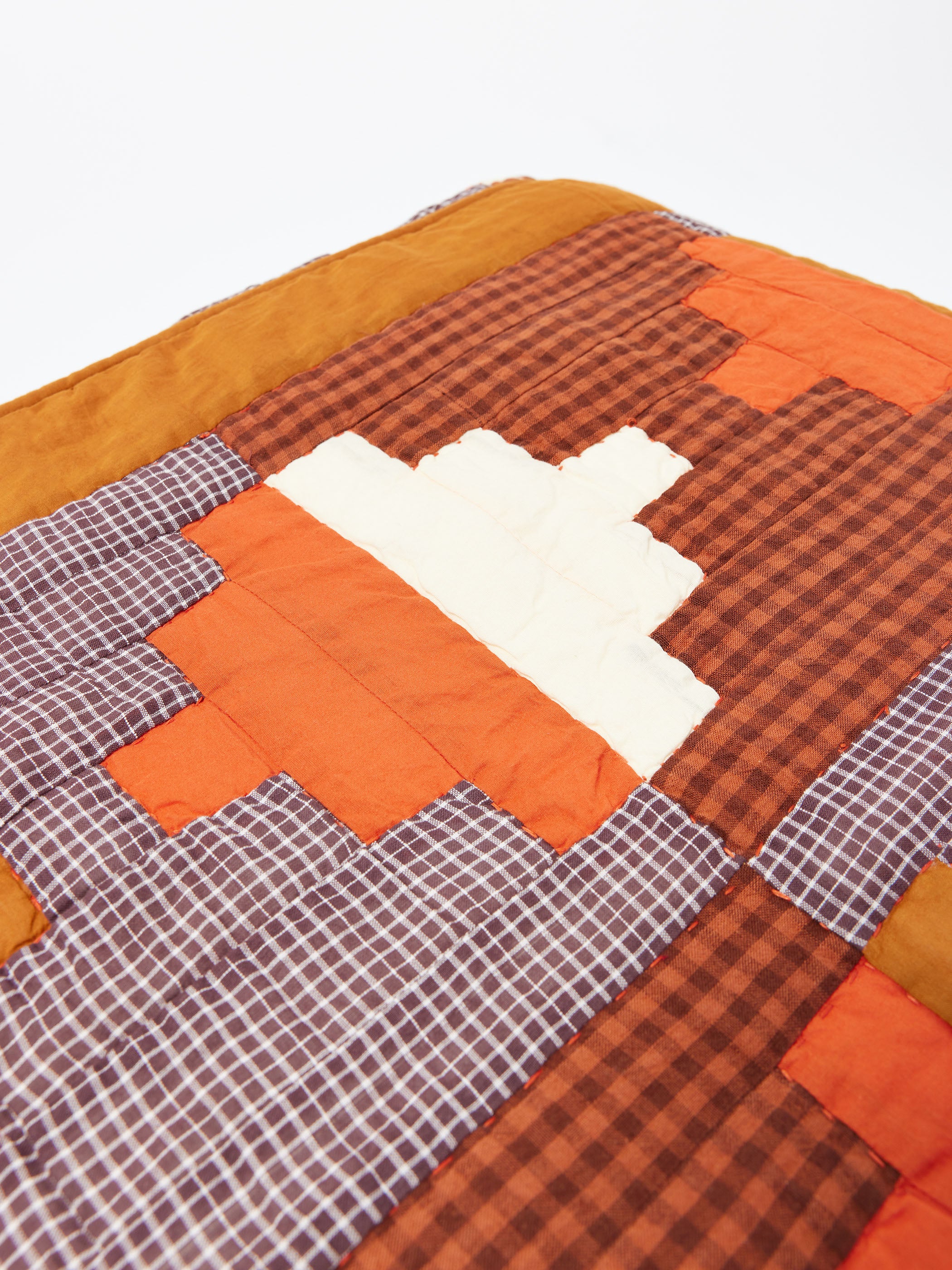 Stacked Check Patchwork Quilt