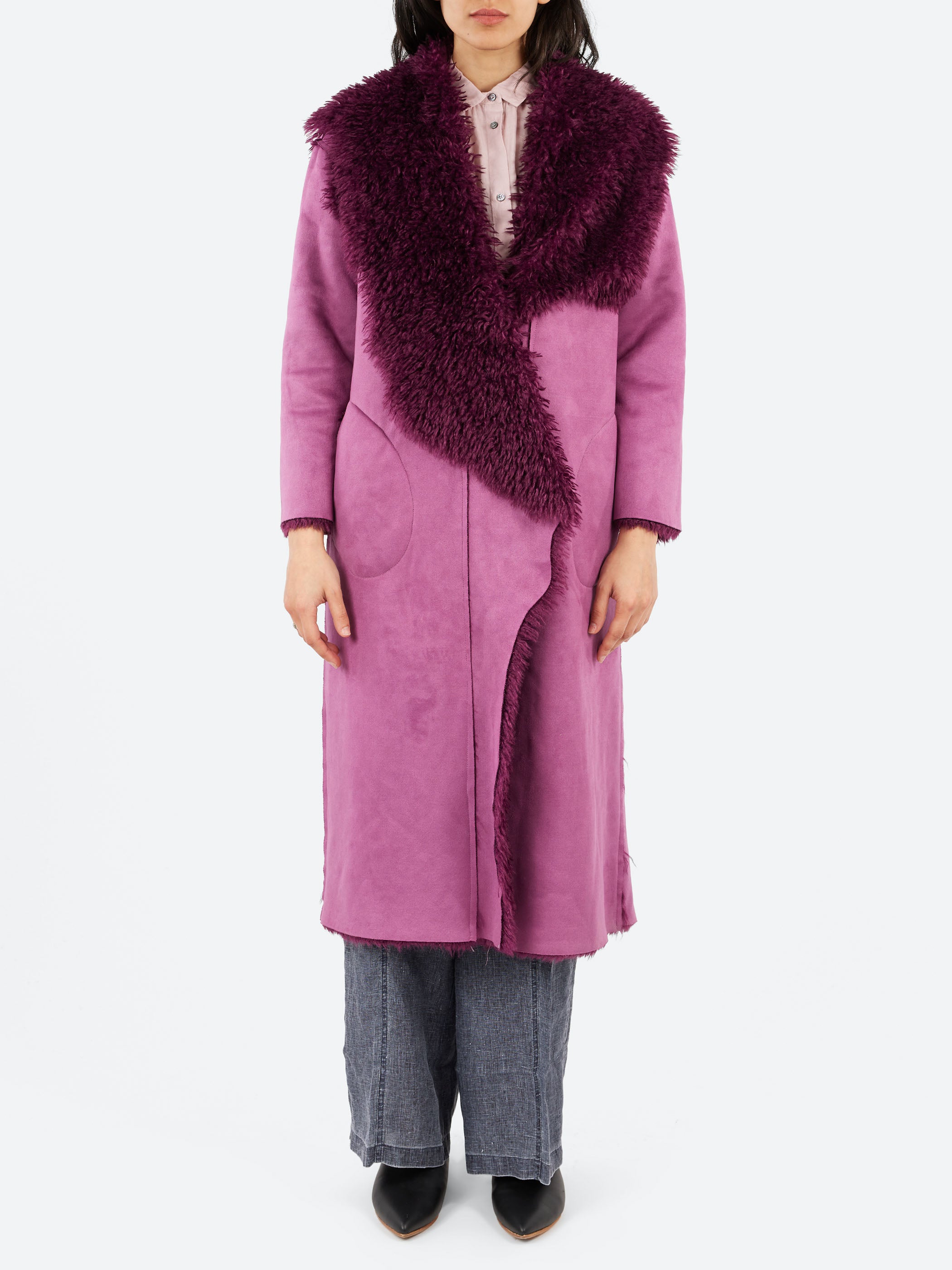 Eco Shearling Coat