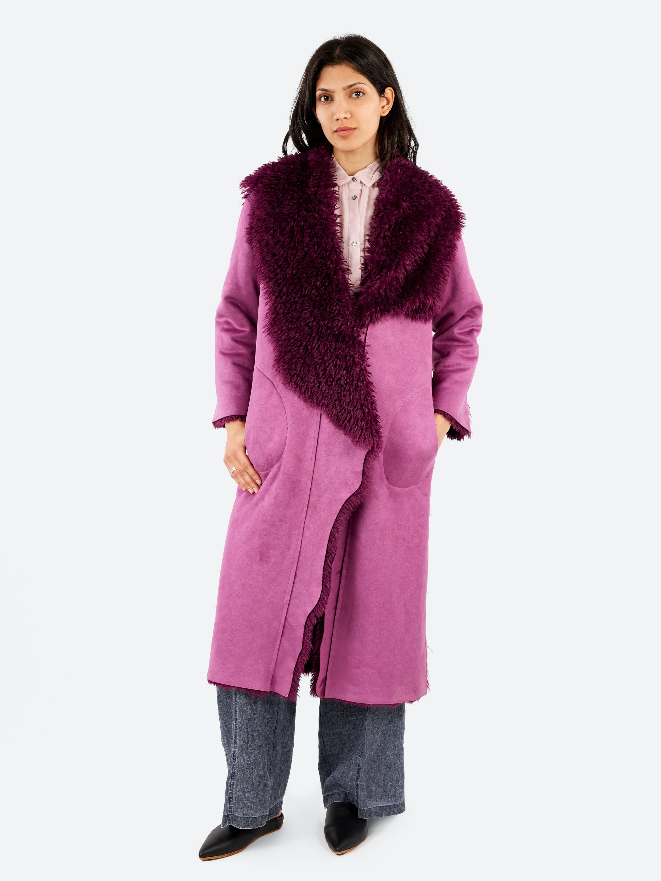 Eco Shearling Coat