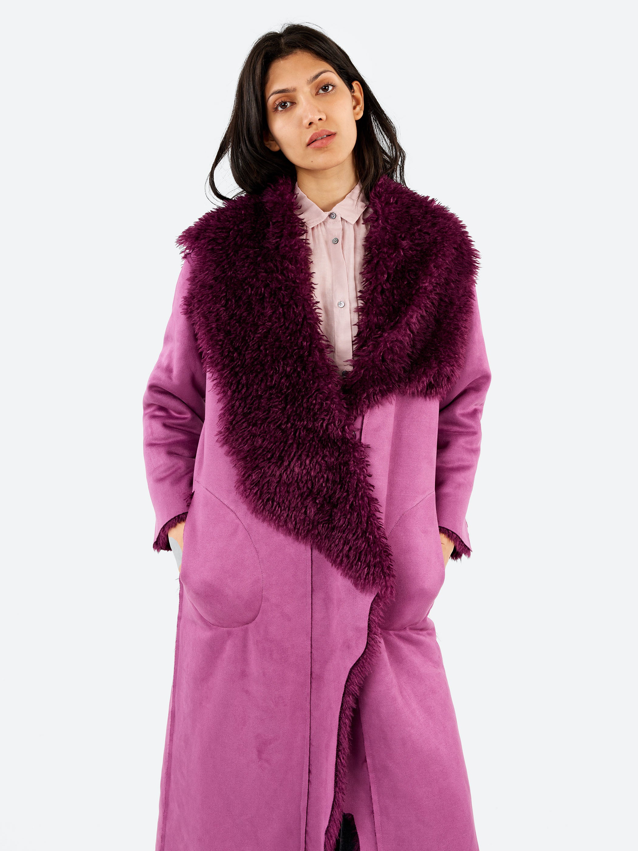 Eco Shearling Coat