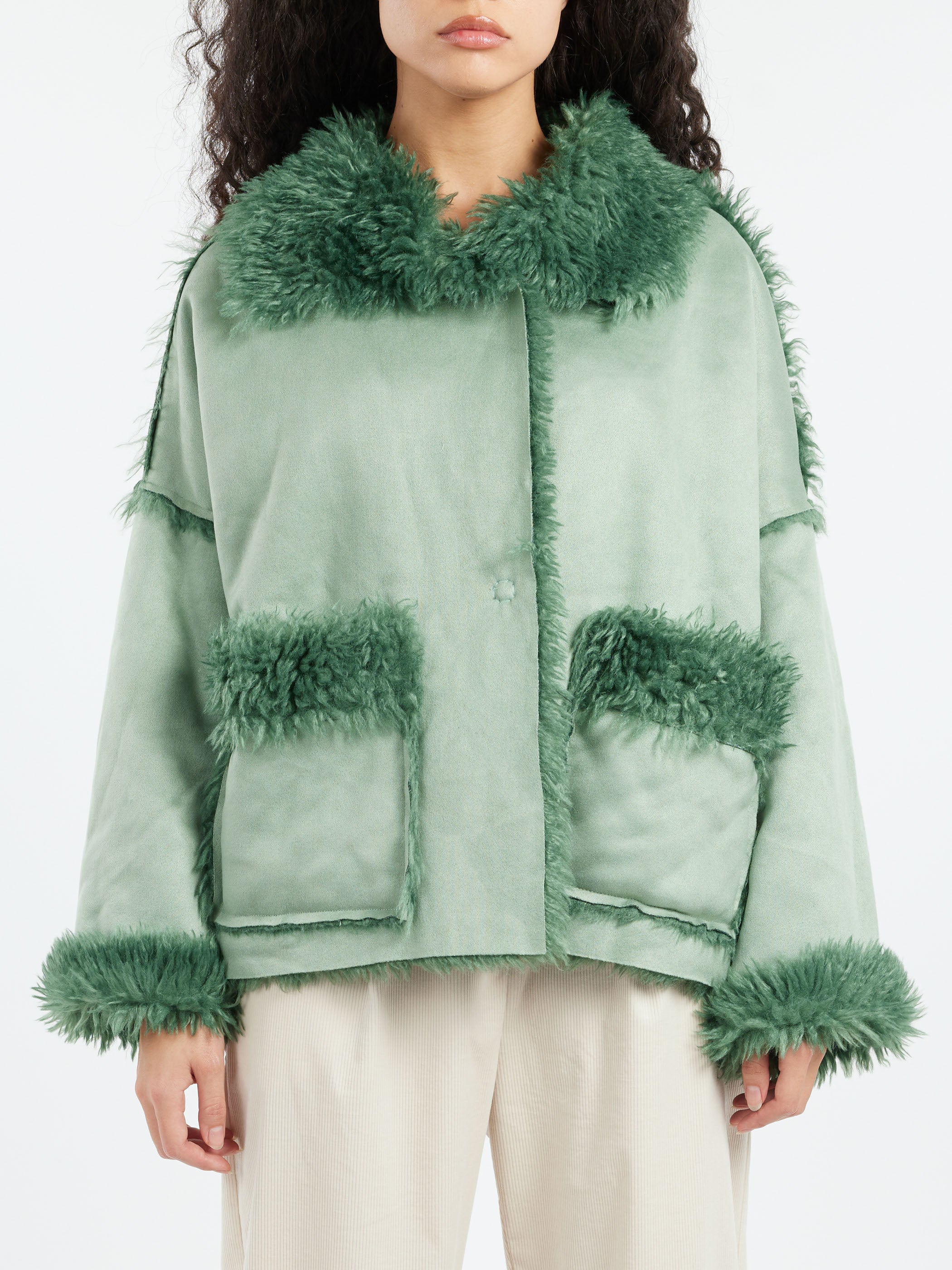 VY8003 Eco Shearling Jacket