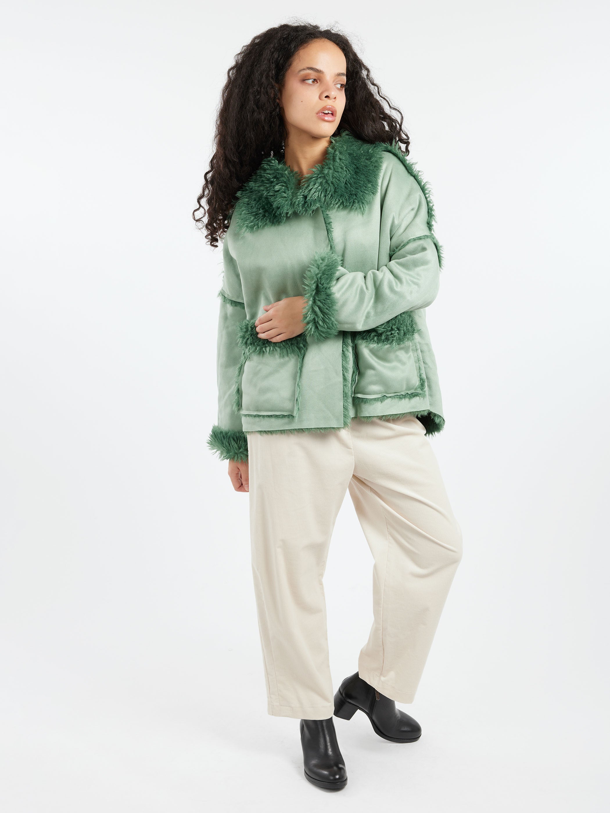 VY8003 Eco Shearling Jacket