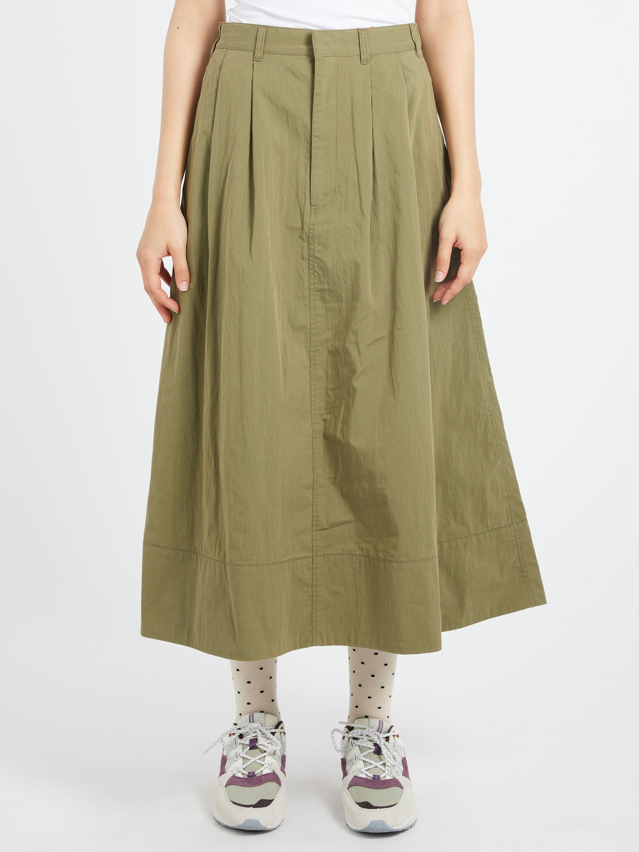 Double Pleated Skirt