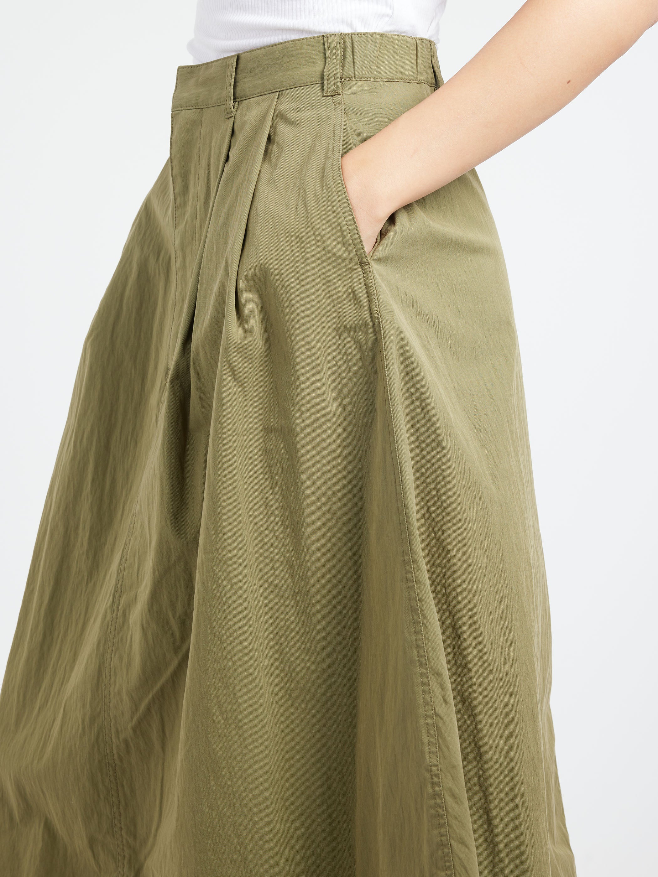 Double Pleated Skirt