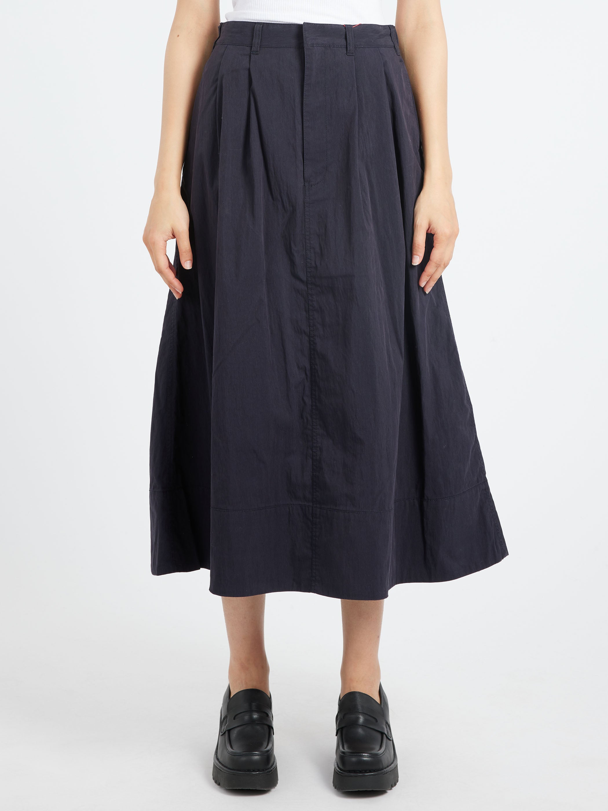 Double Pleated Skirt