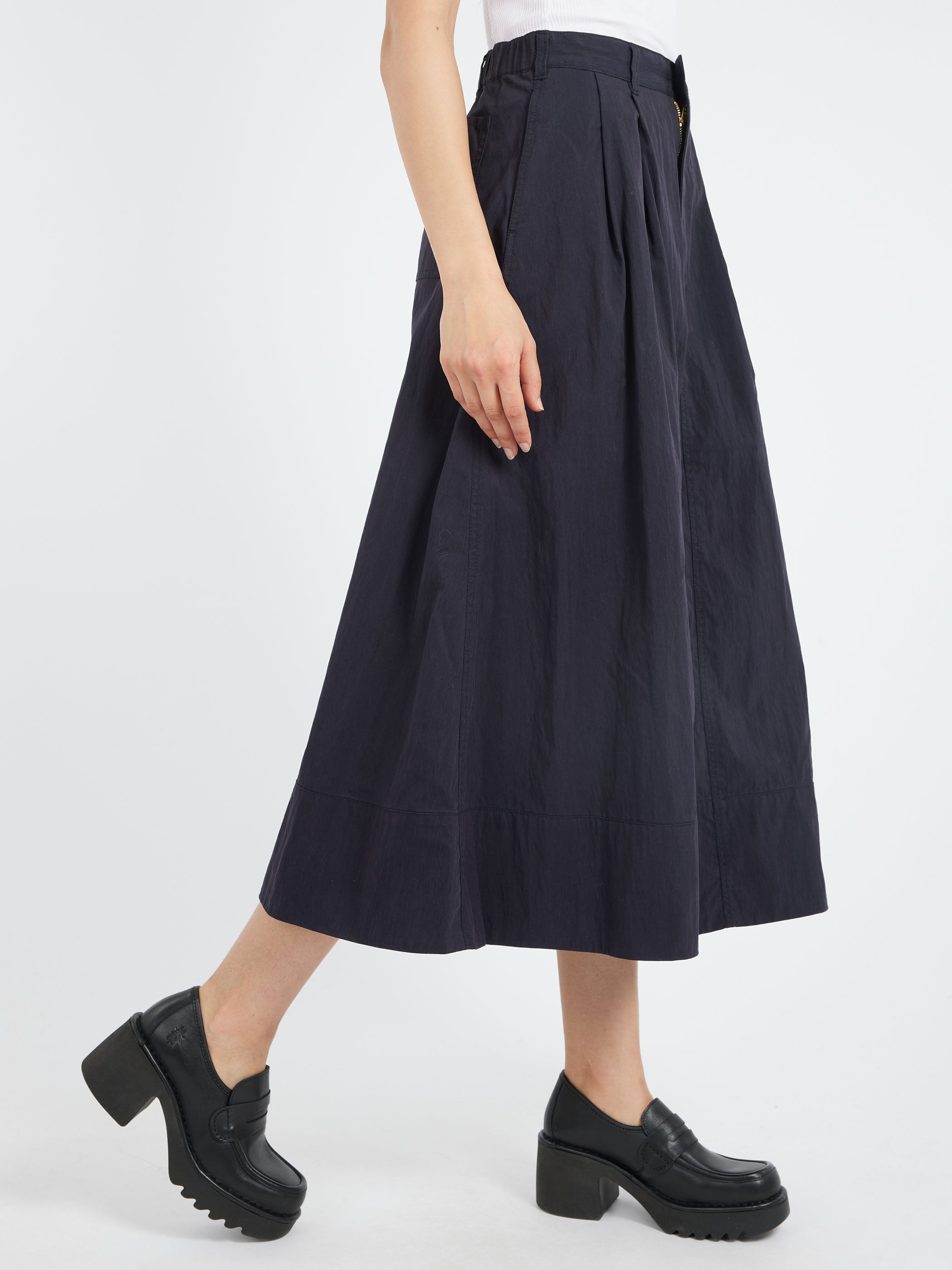 Double Pleated Skirt