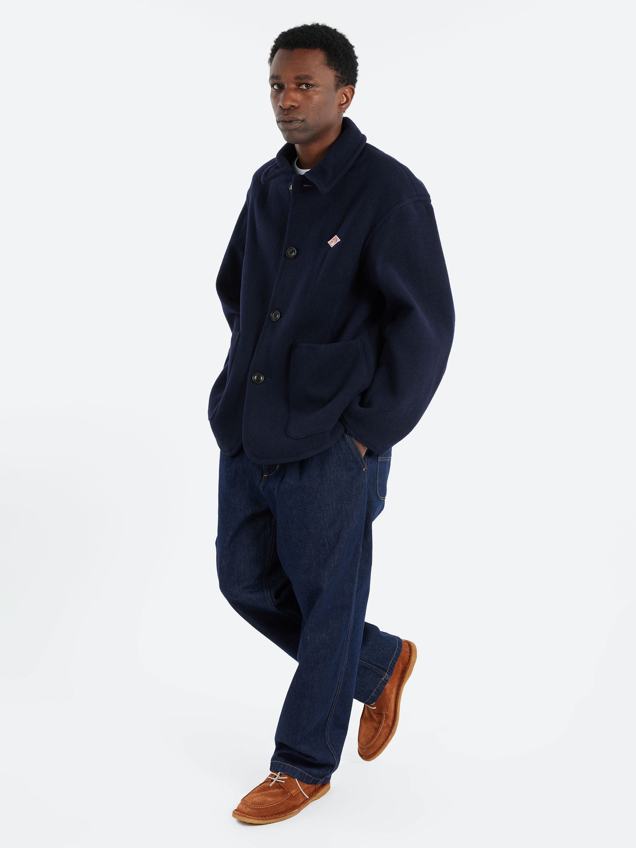 Wool Light Pile Work Jacket