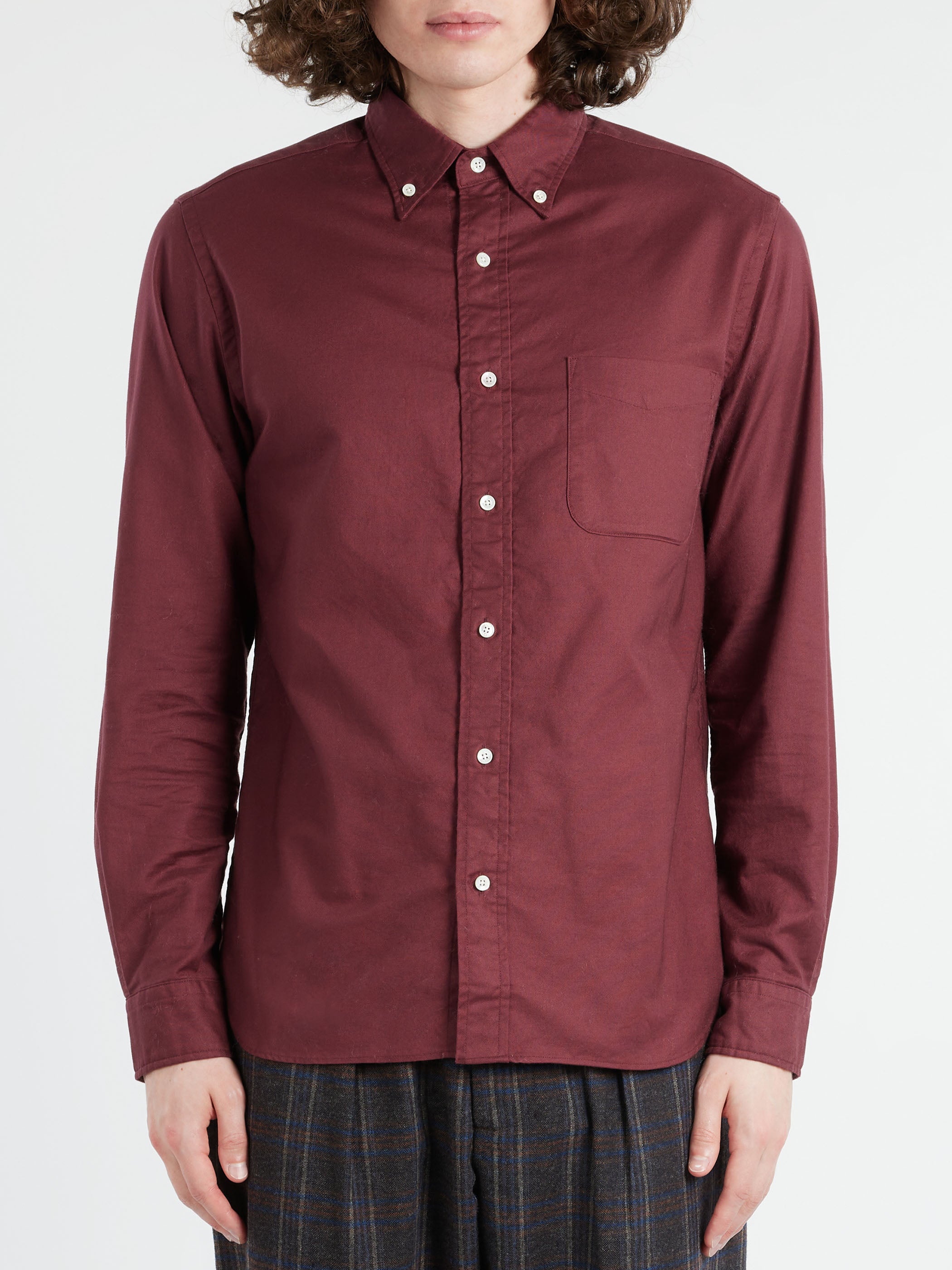 Colour Oxford Button Down Shirt