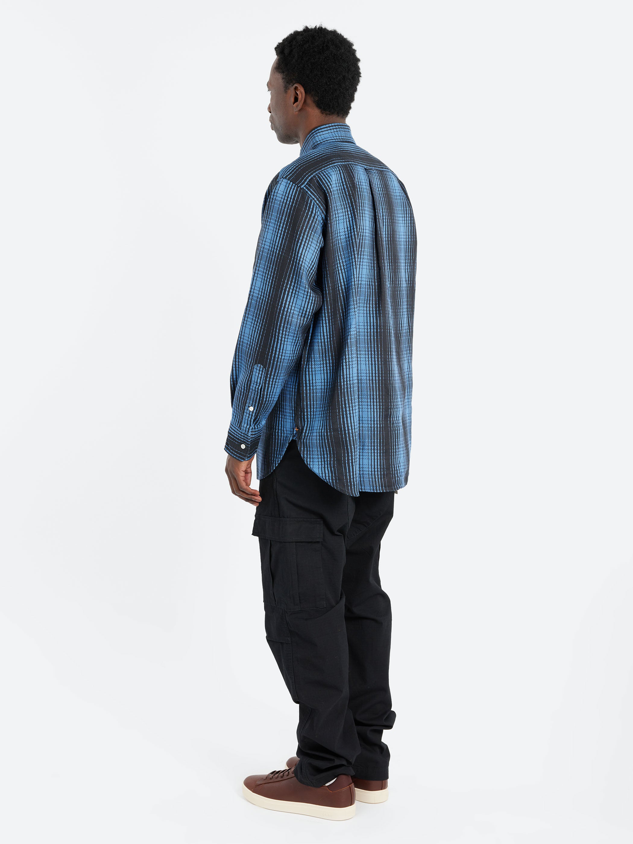 Button-Down Print Flannel Classic Fit