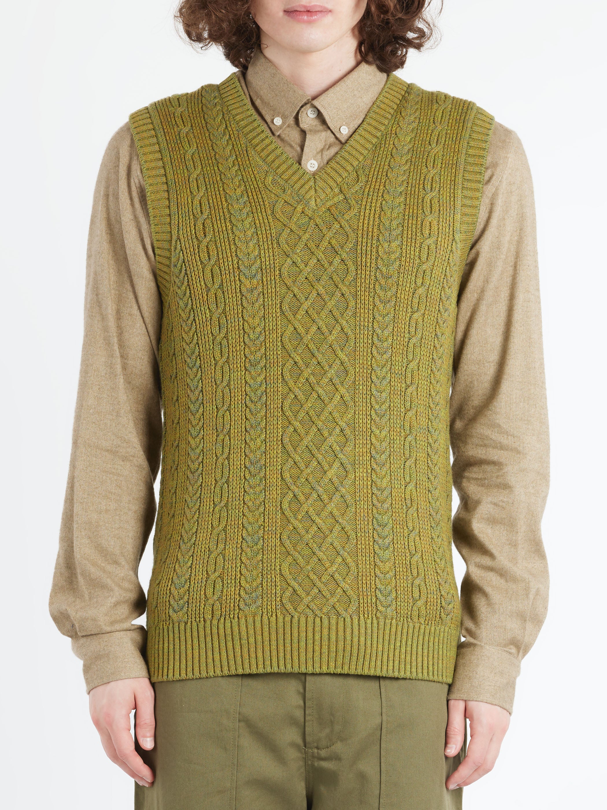 Aran Vest