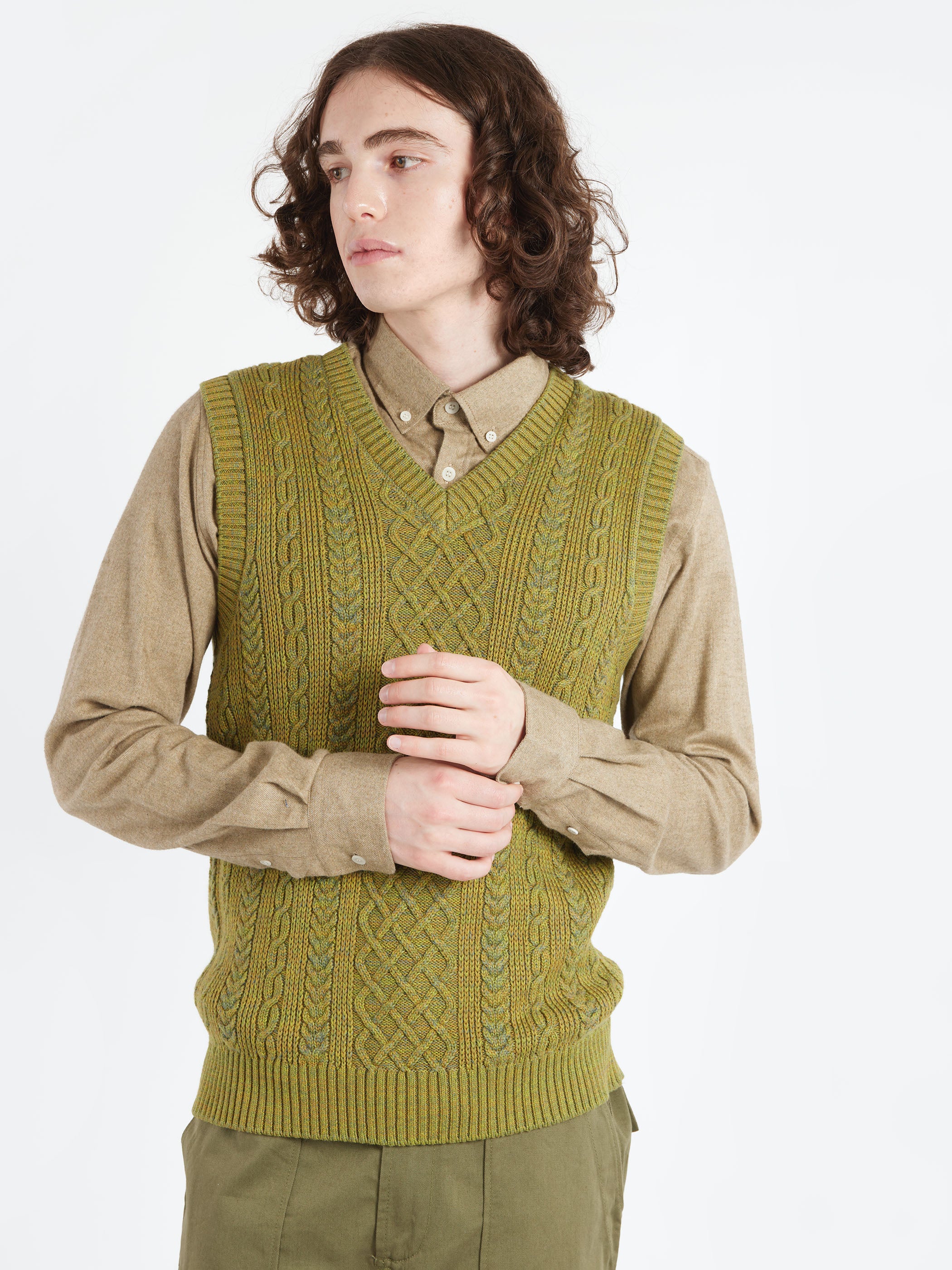 Aran Vest