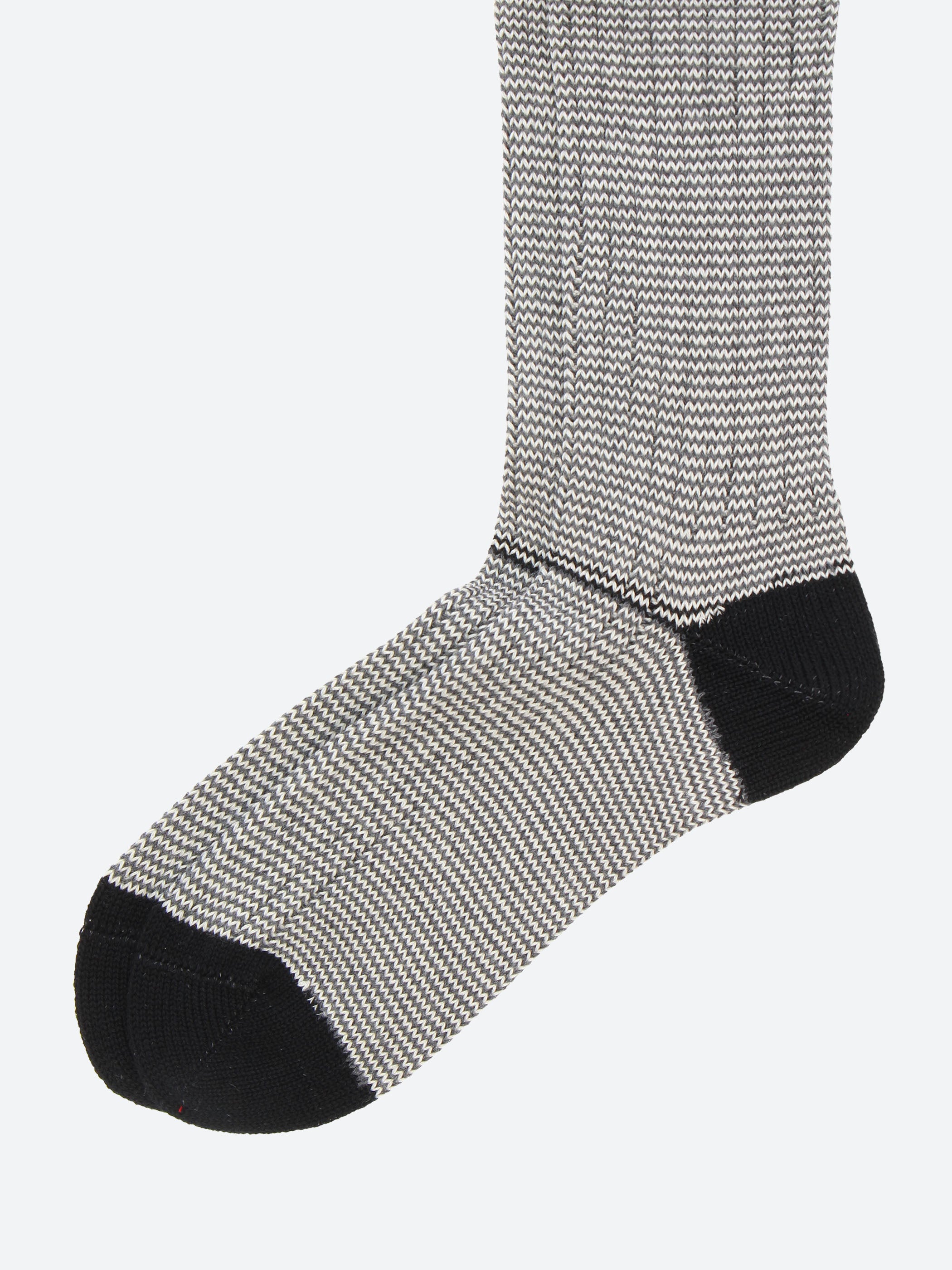 Pinstripe Rib Socks