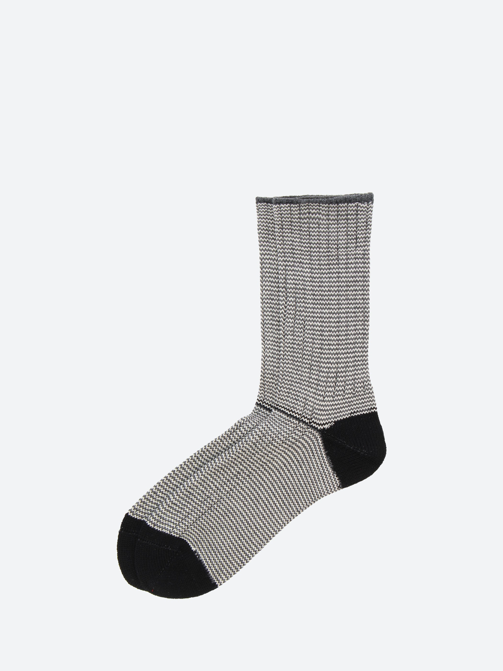 Pinstripe Rib Socks