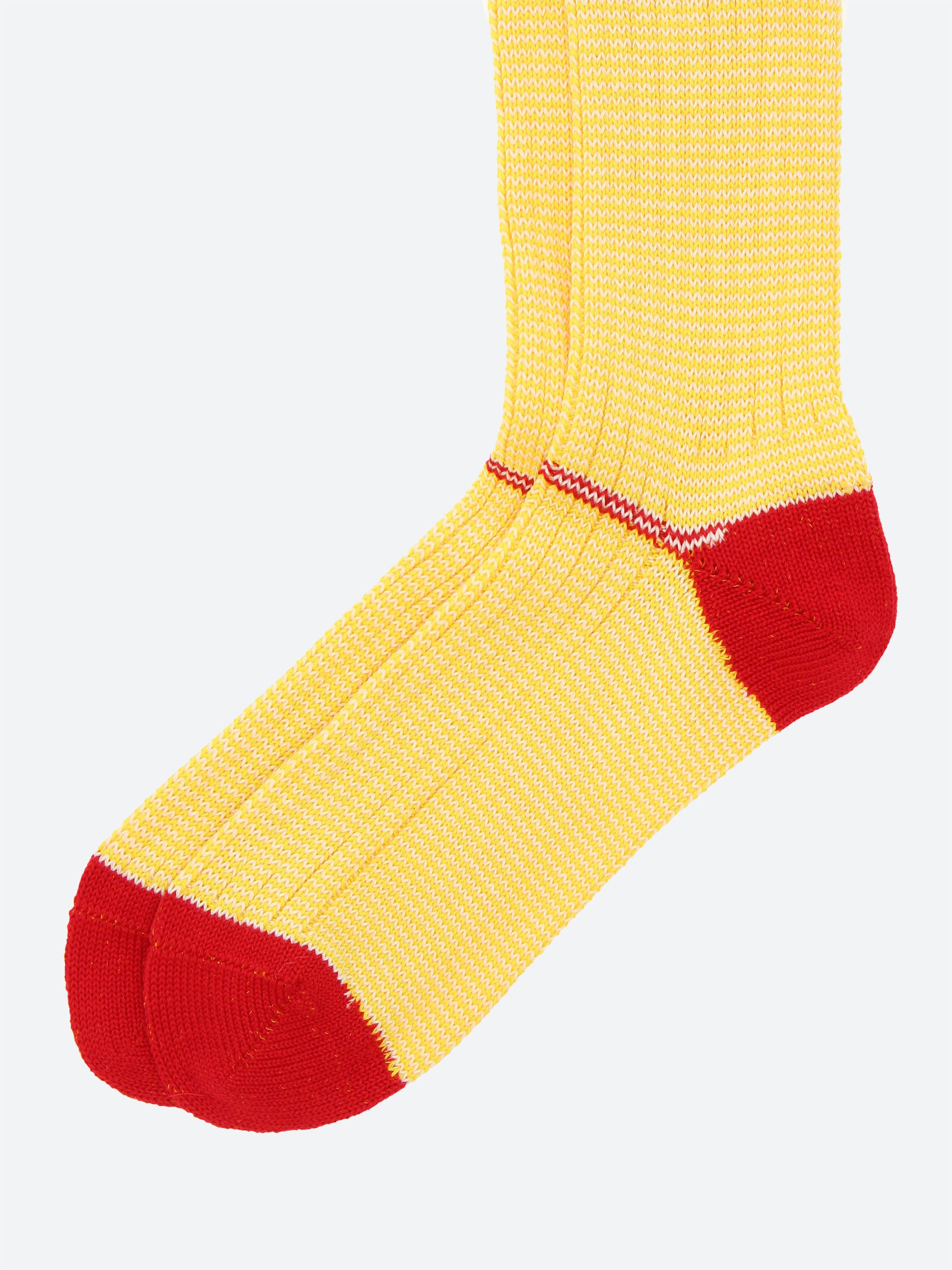 Pinstripe Rib Socks