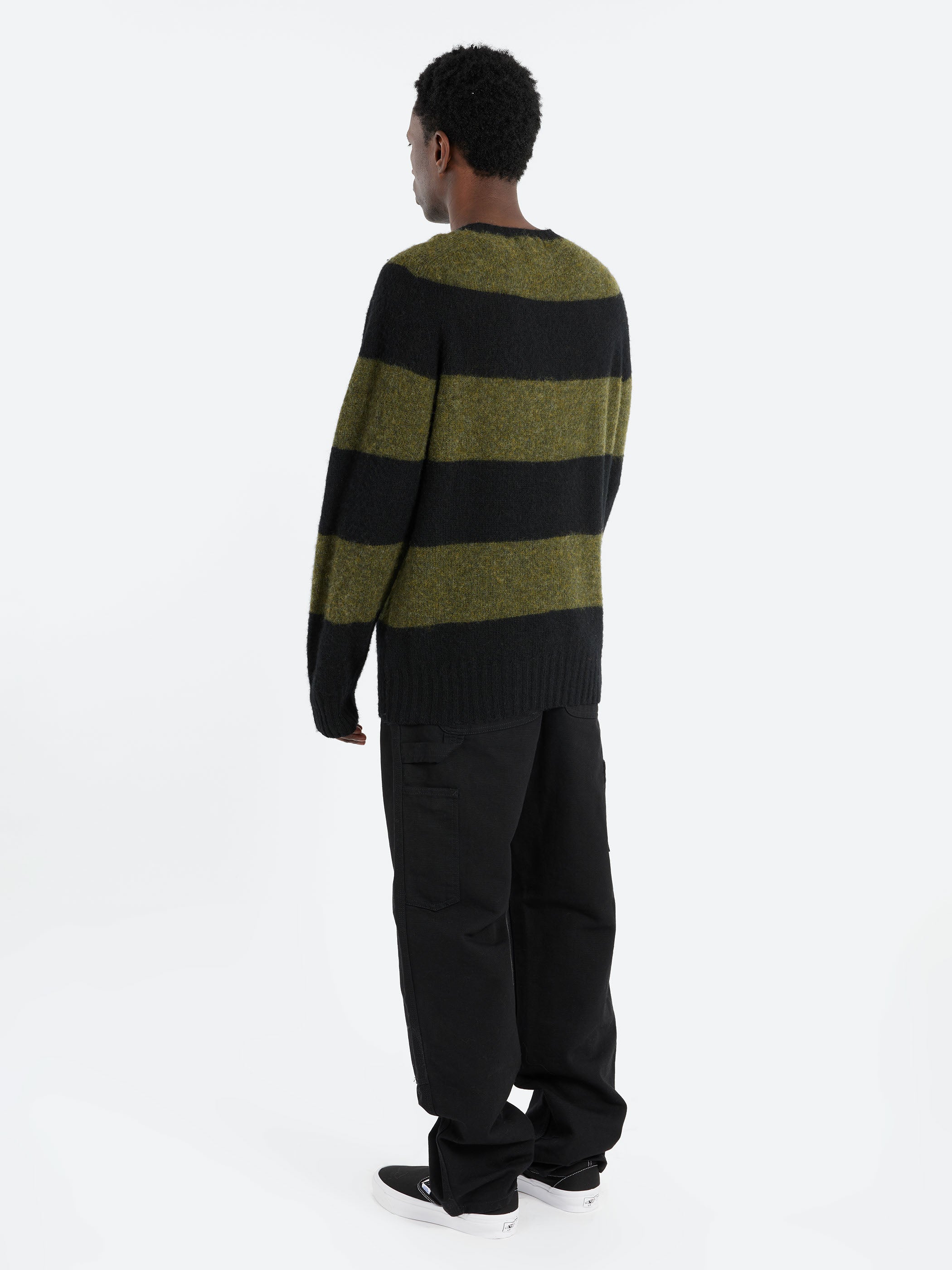 Suedehead Stripe Sweater