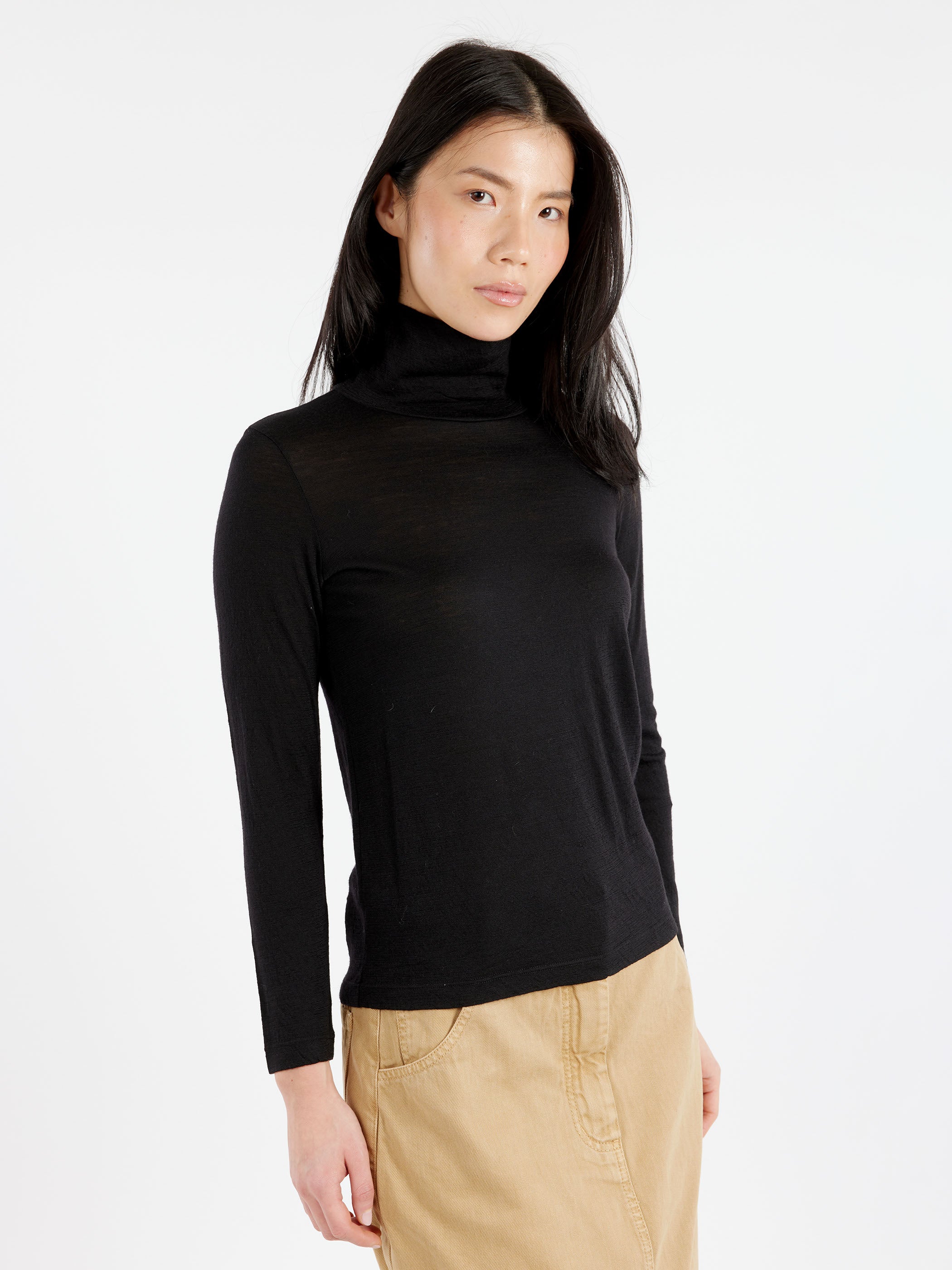 Wool Turtleneck Sweater