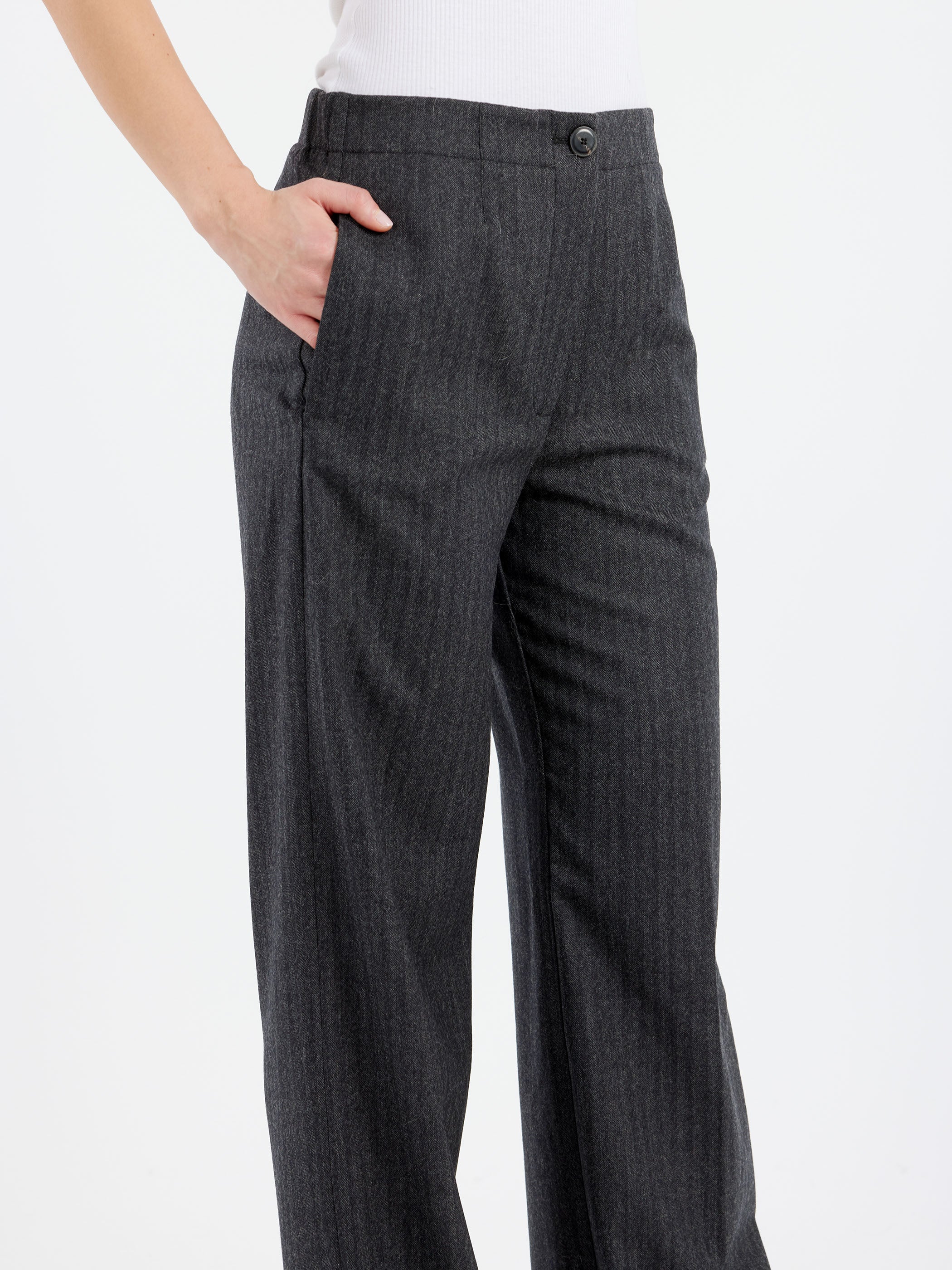 Wide Leg Trousers