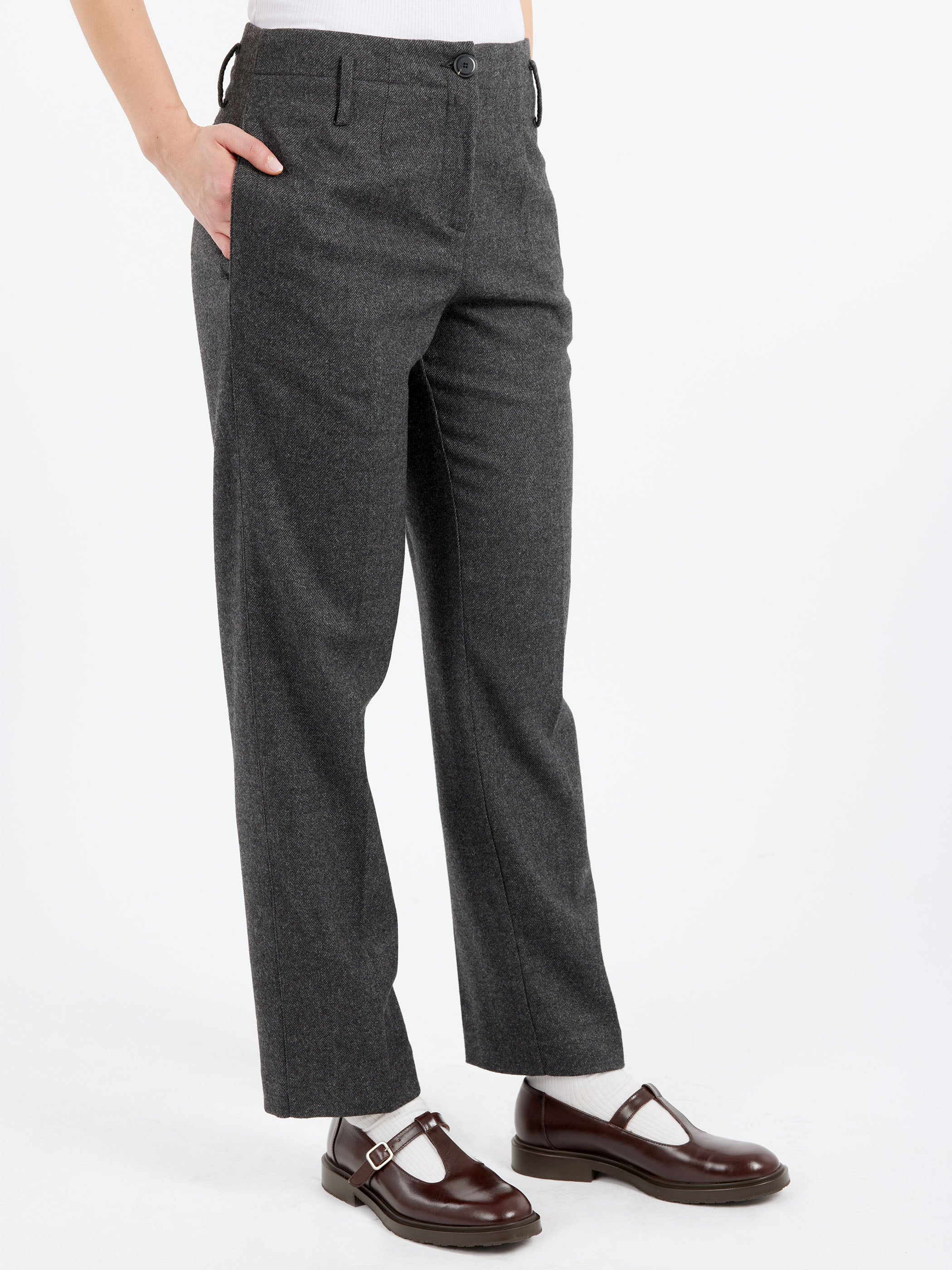 Wool Blend Pants