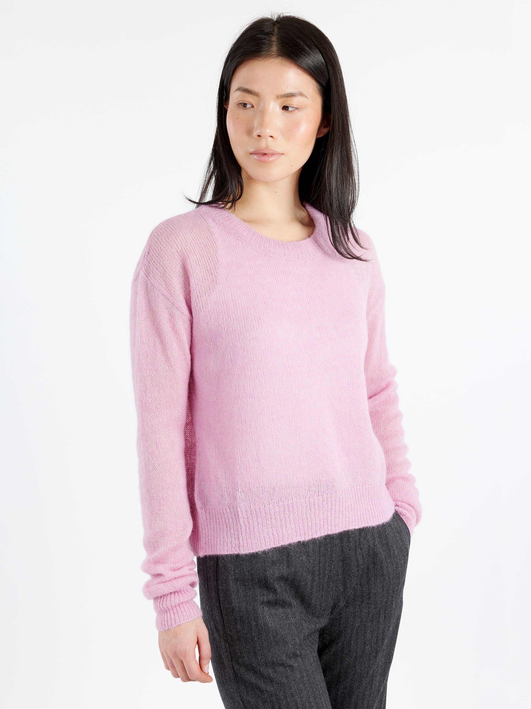 Alpaca Crewneck Sweater