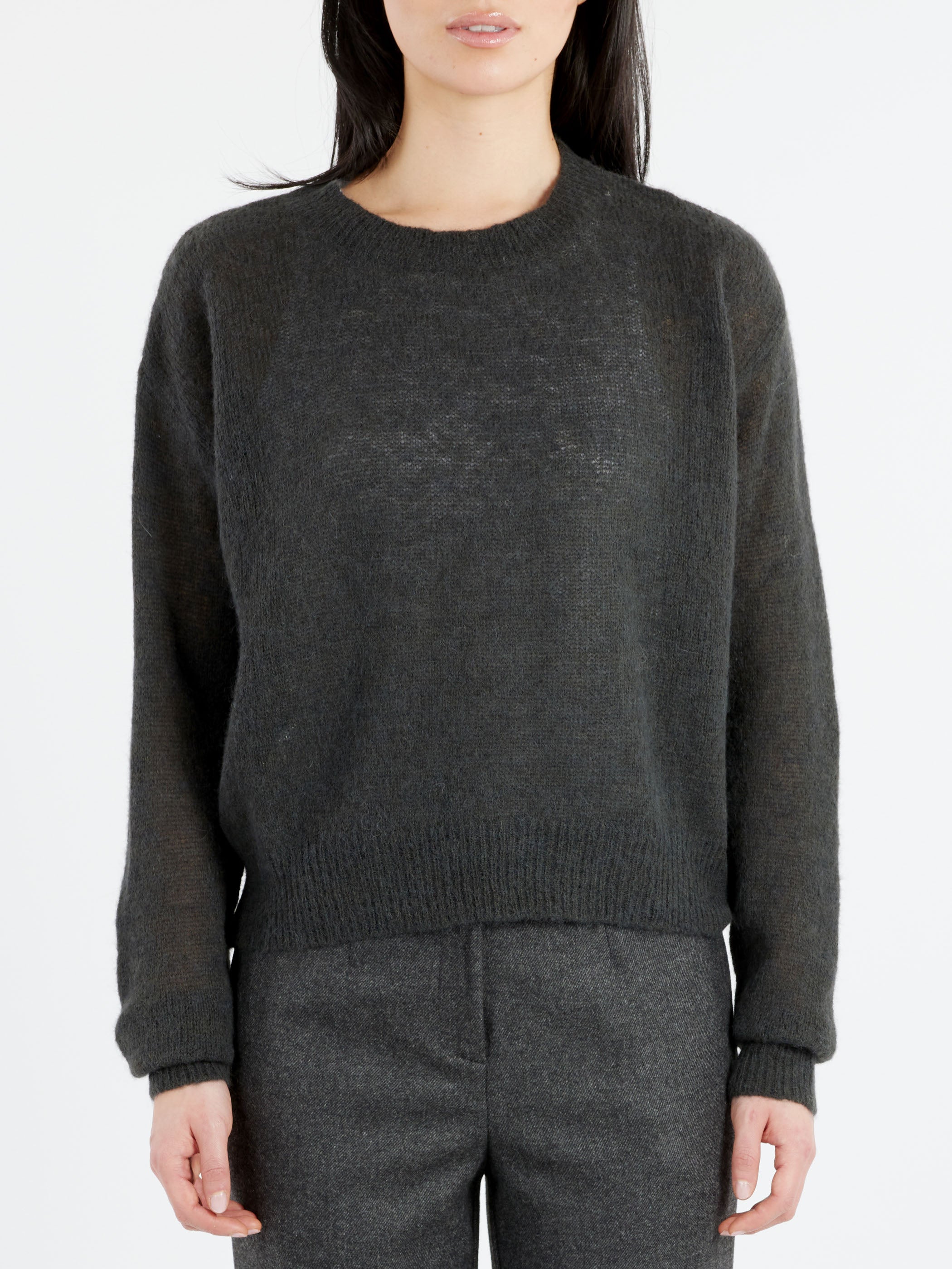 Alpaca Crewneck Sweater