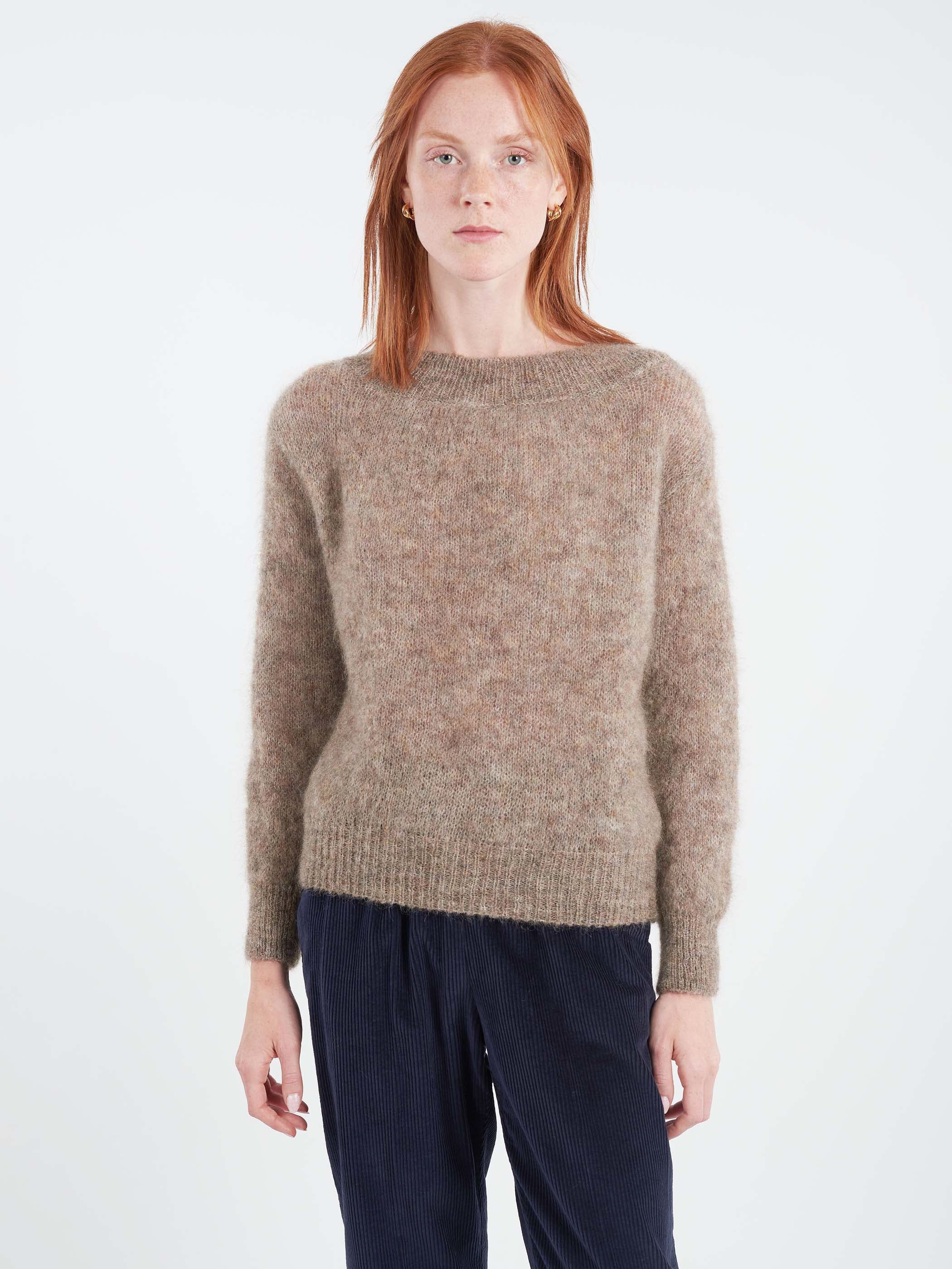 Mohair Crewneck Sweater