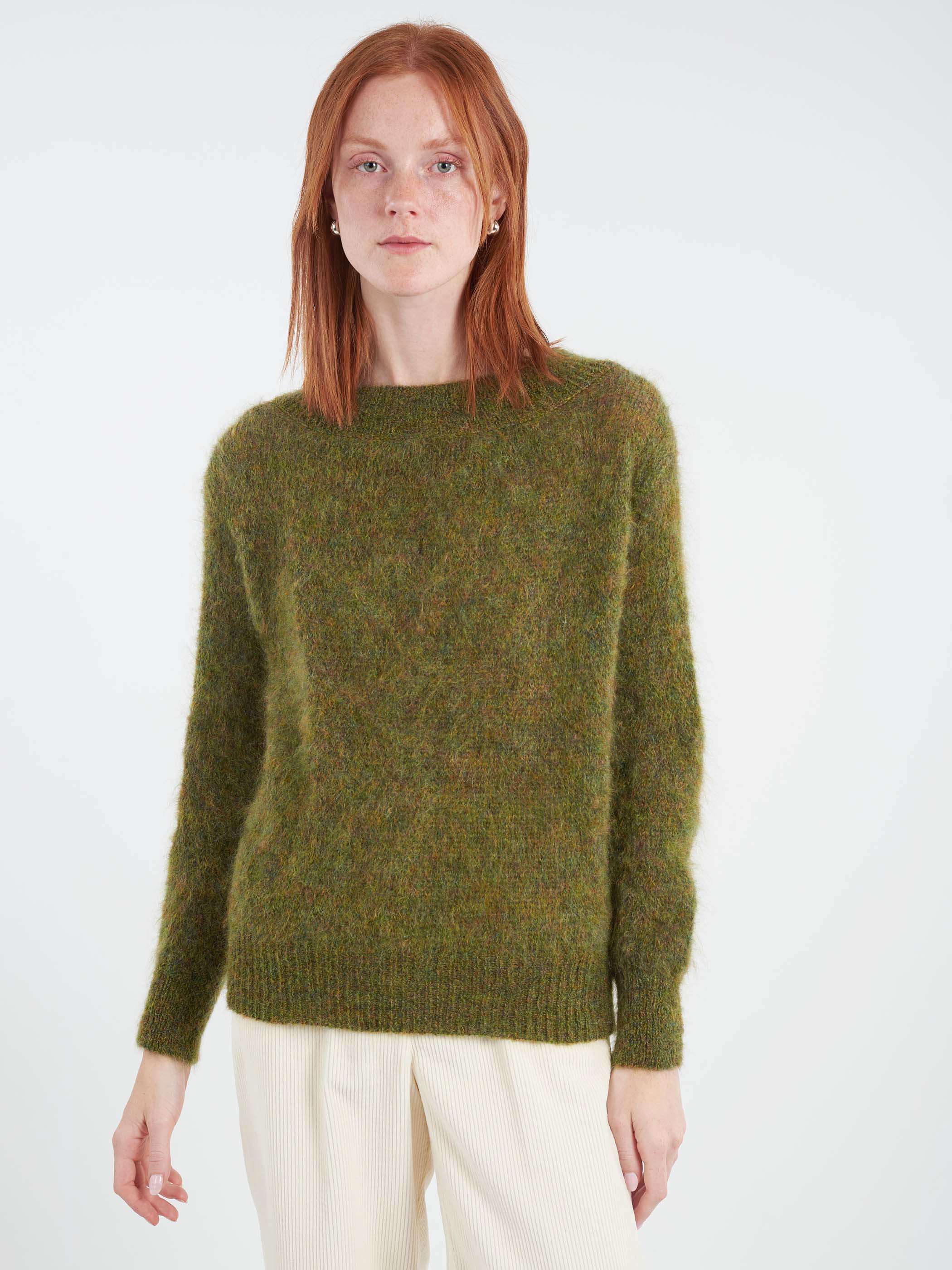 Mohair Crewneck Sweater