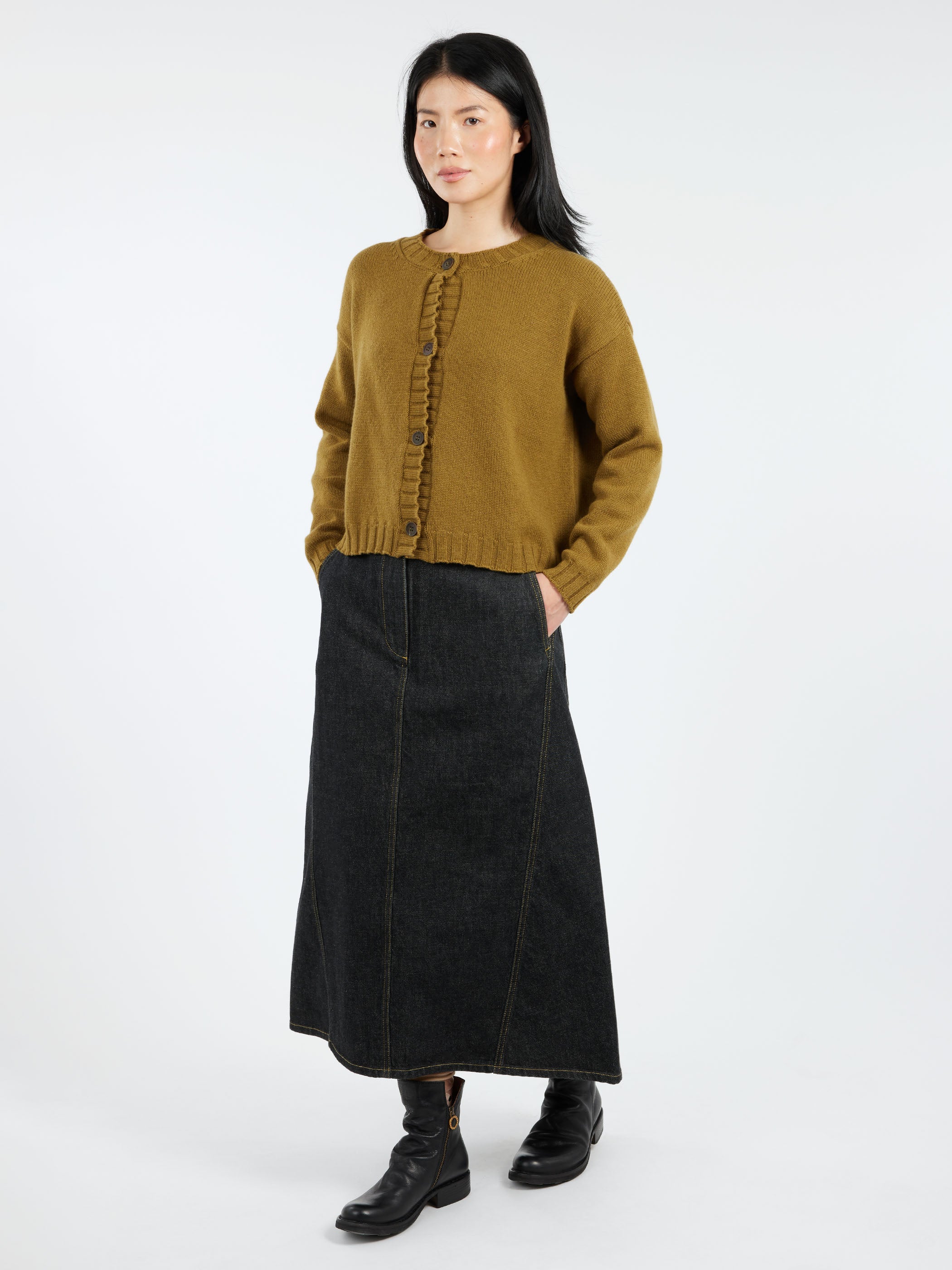 2402 Cashmere Blend Cardigan