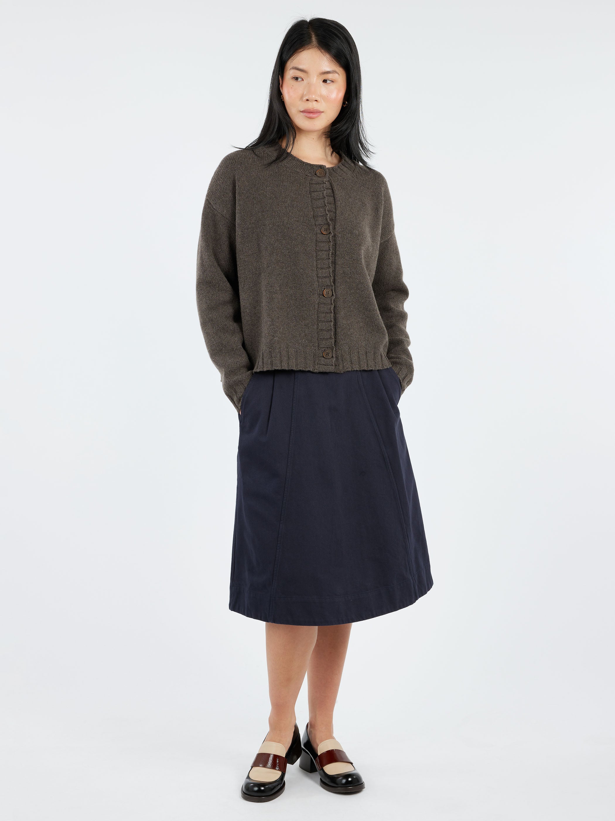 2402 Cashmere Blend Cardigan