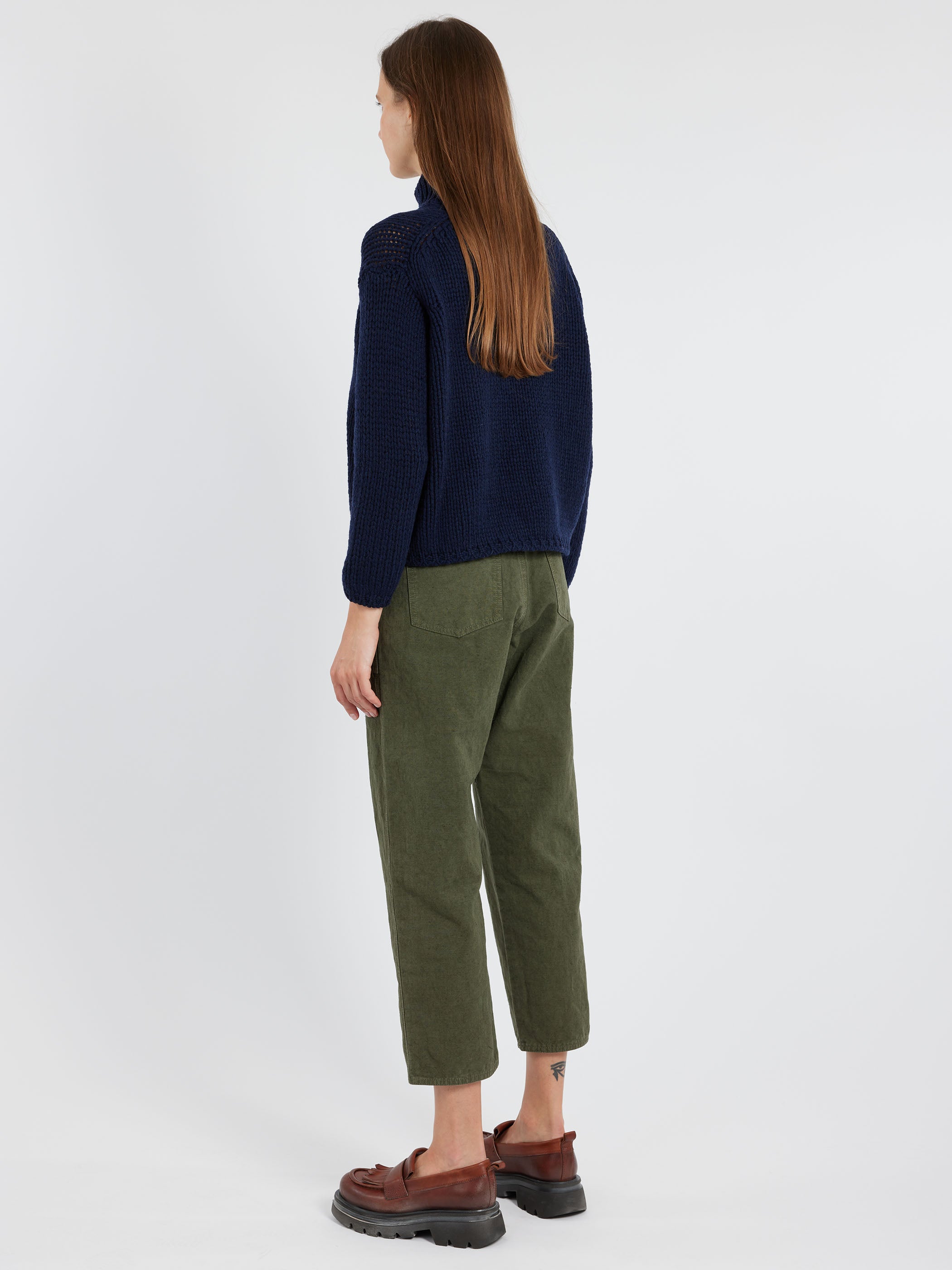 2424 Chunky Cashmere Blend Turtleneck