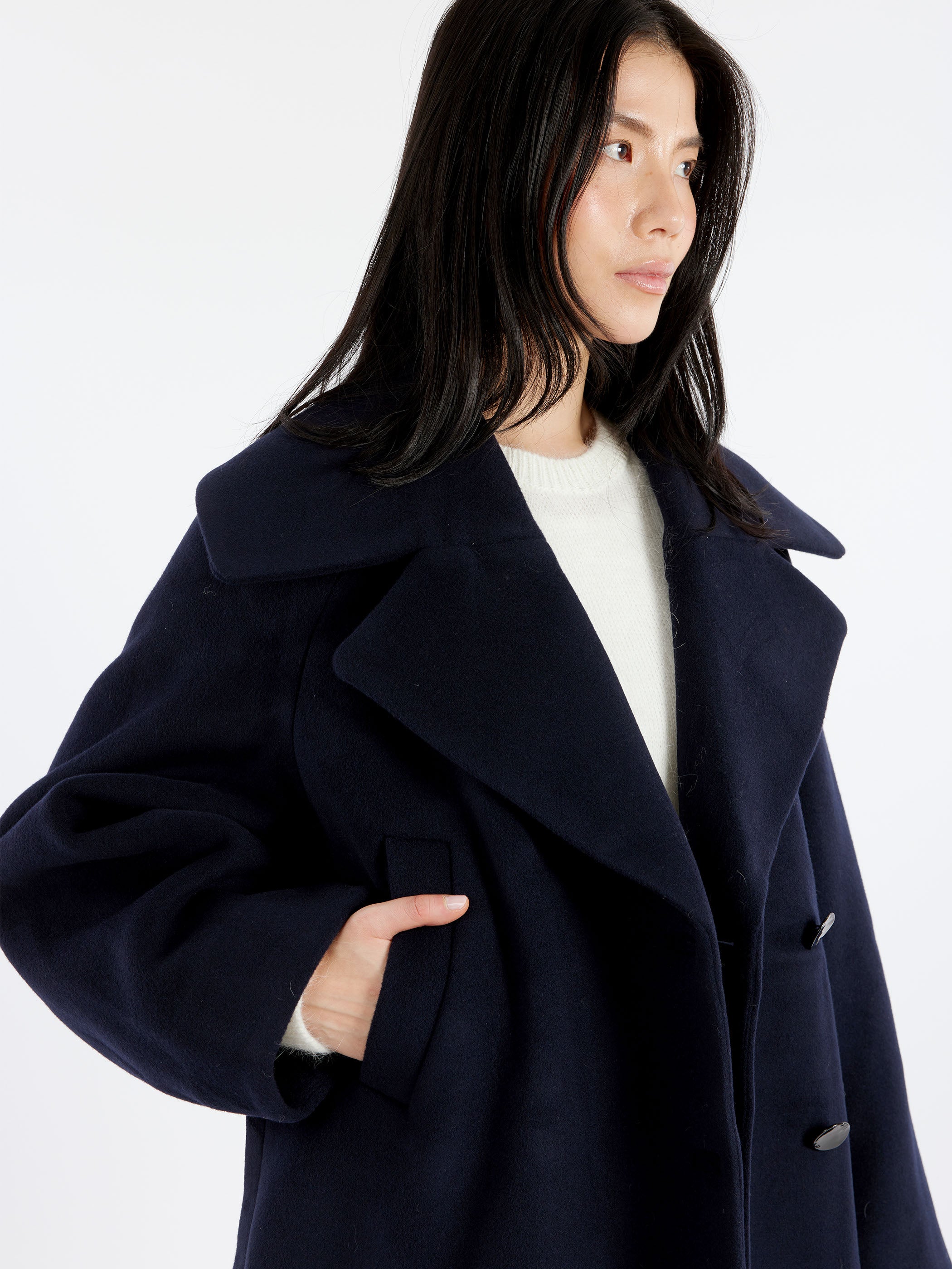 Large Collar Coat