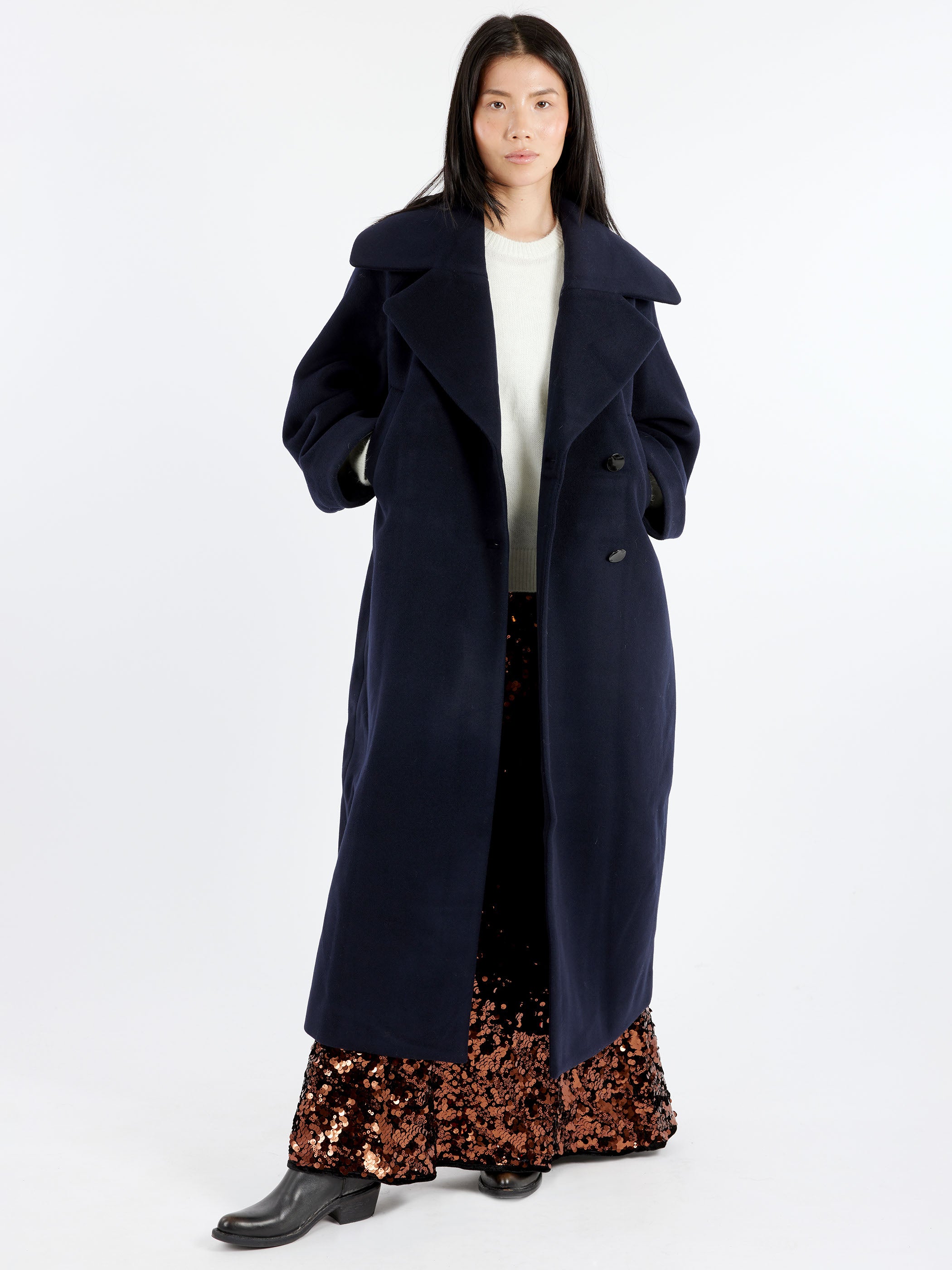 Large Collar Coat