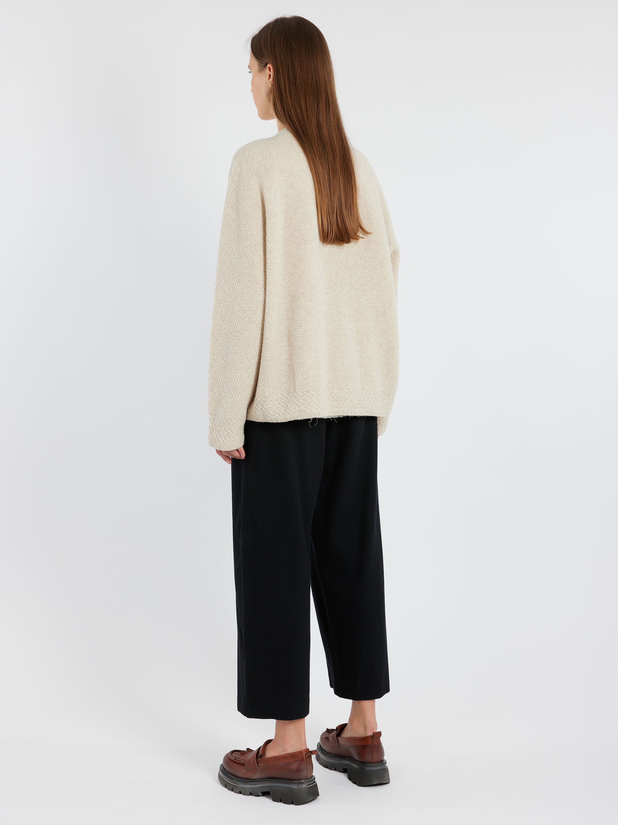 Wool Cashmere Crewneck