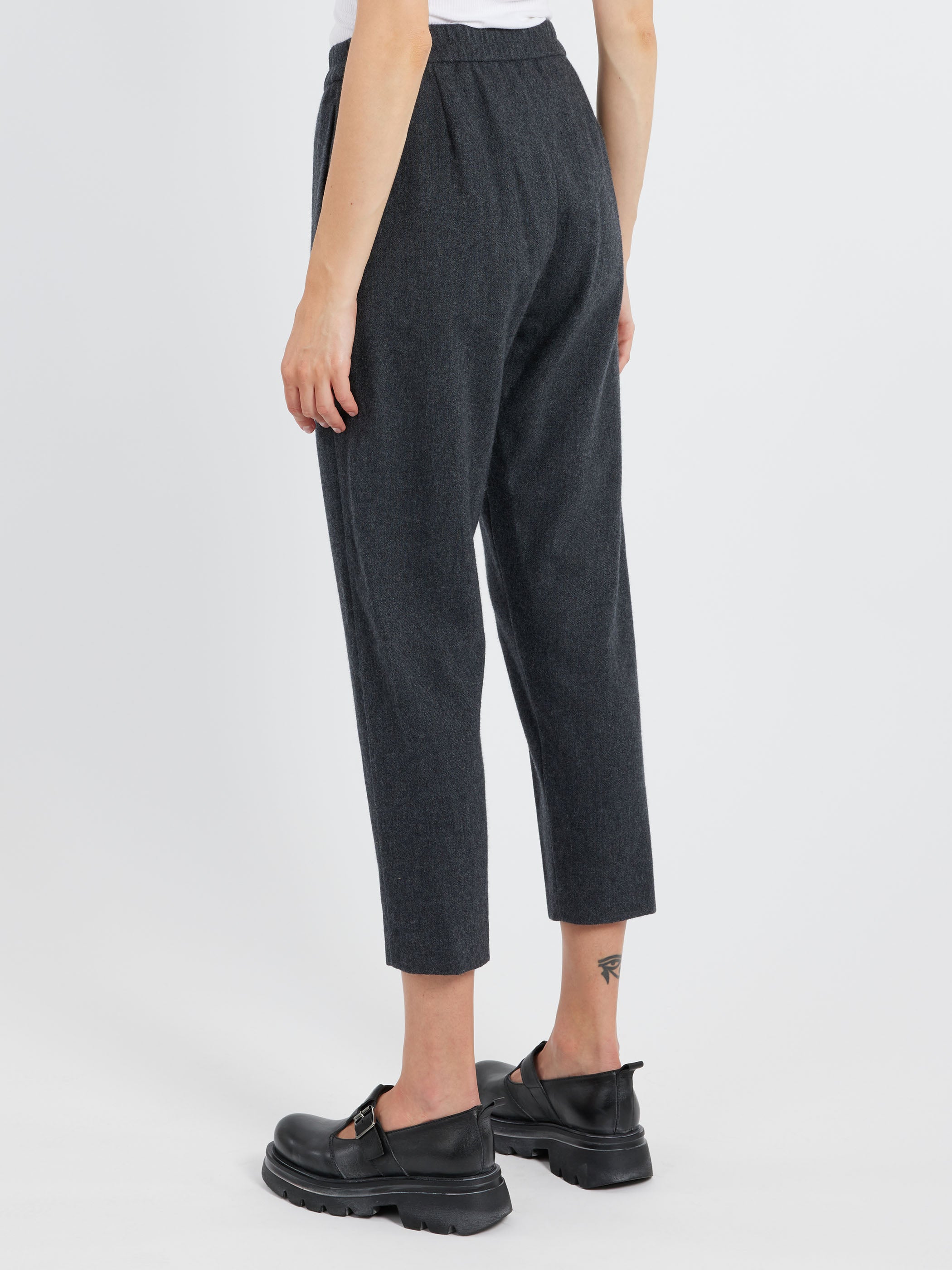 Flannel Taper Pants