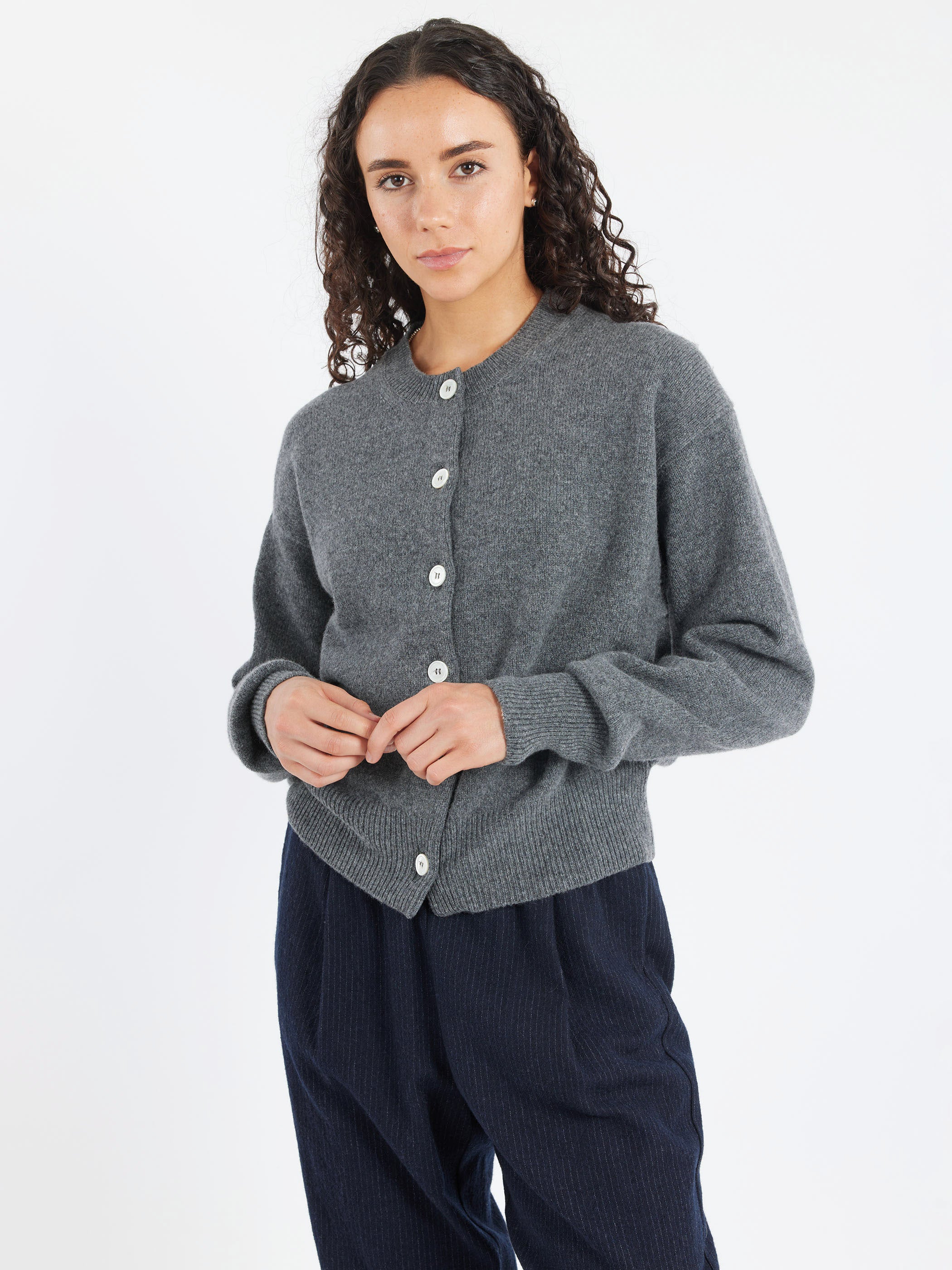 Ada Crewneck Cardigan