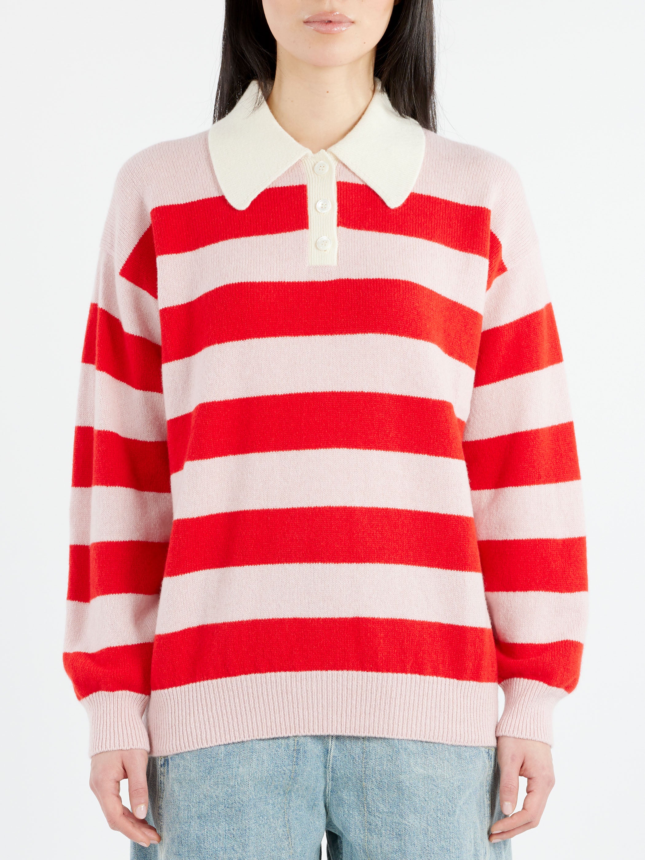 Edith Stripe Polo