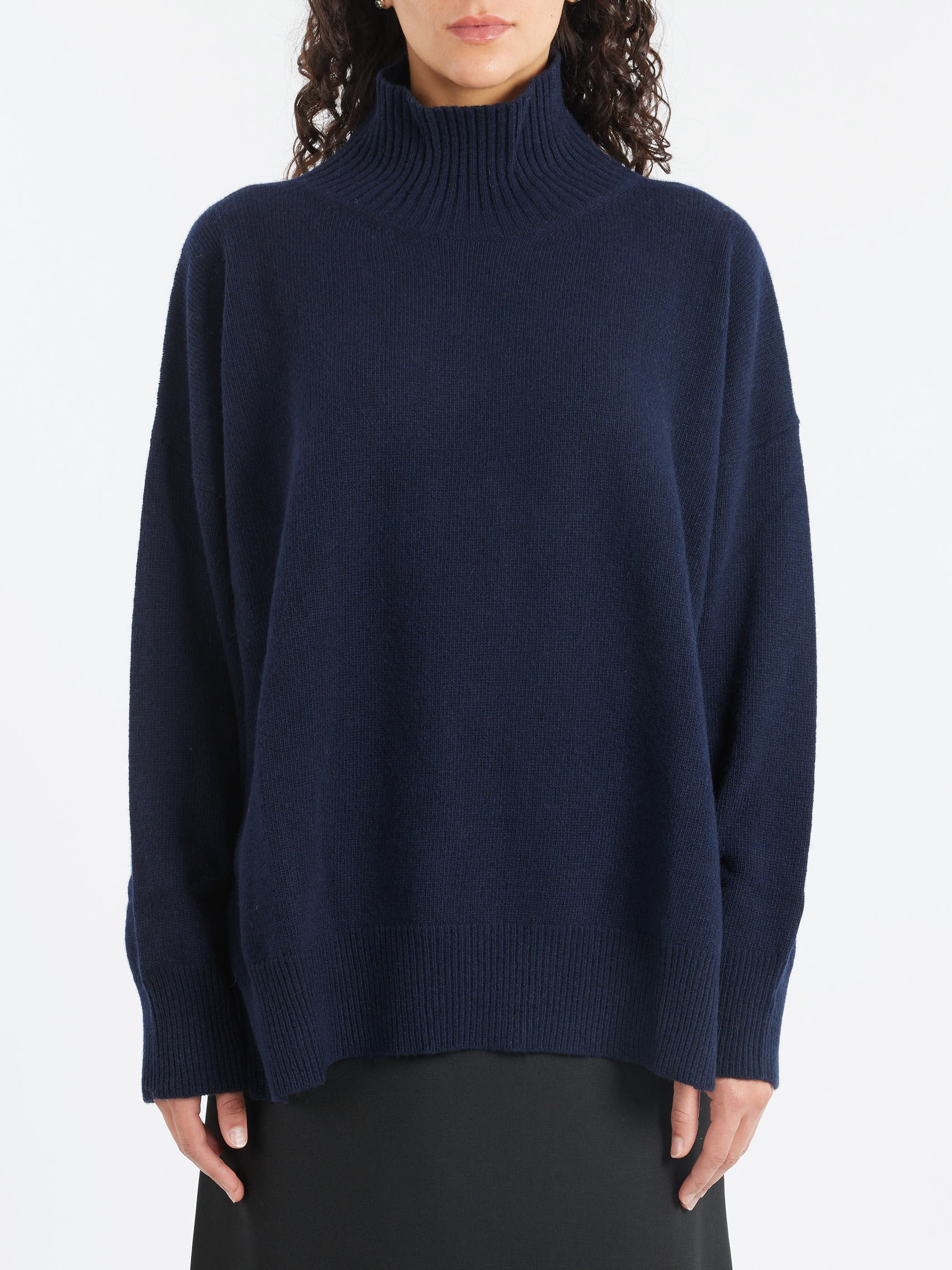 Open Sides Turtleneck