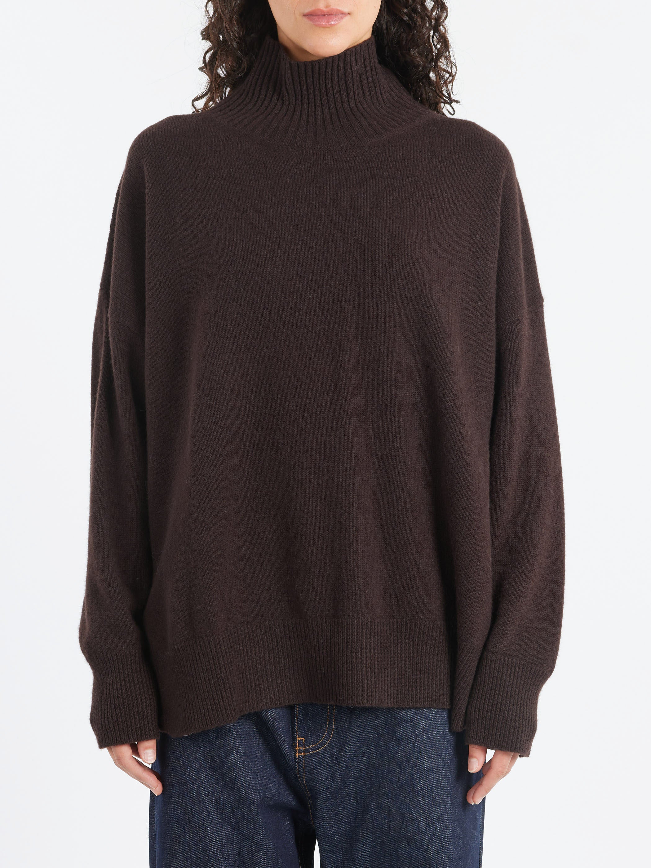 Open Sides Turtleneck