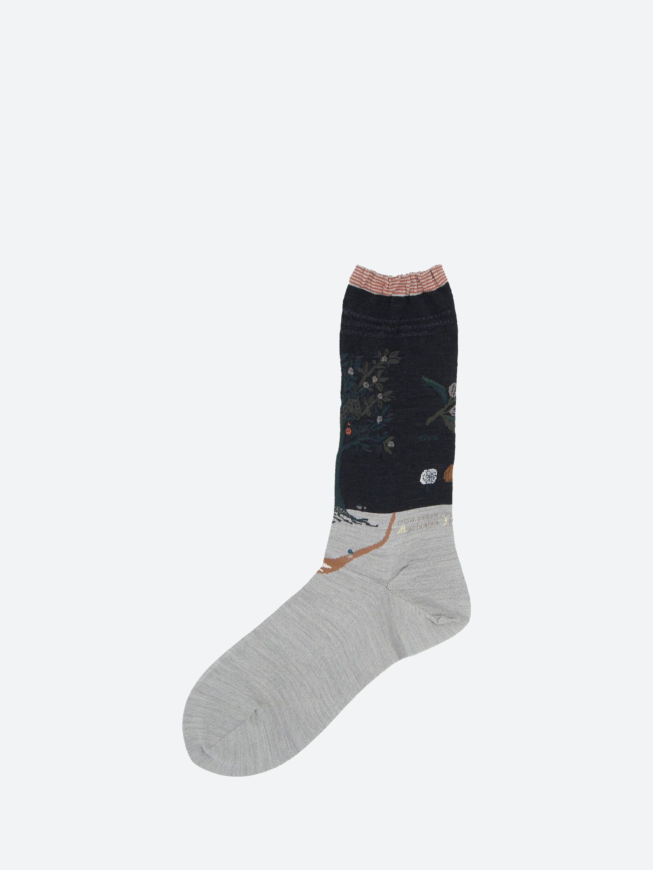 Olive Harvest Crew Sock