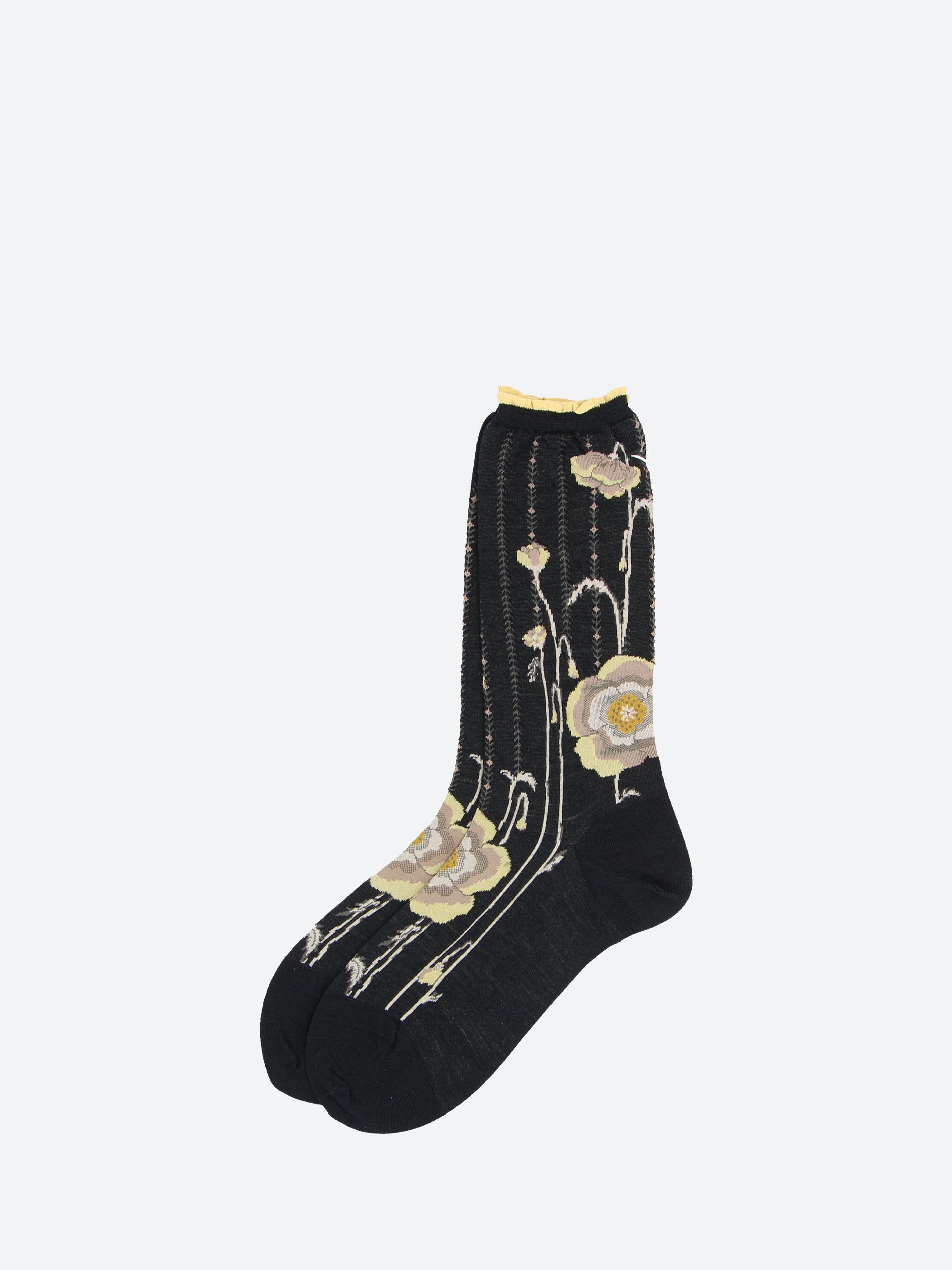 Bold Bloom Crew Sock