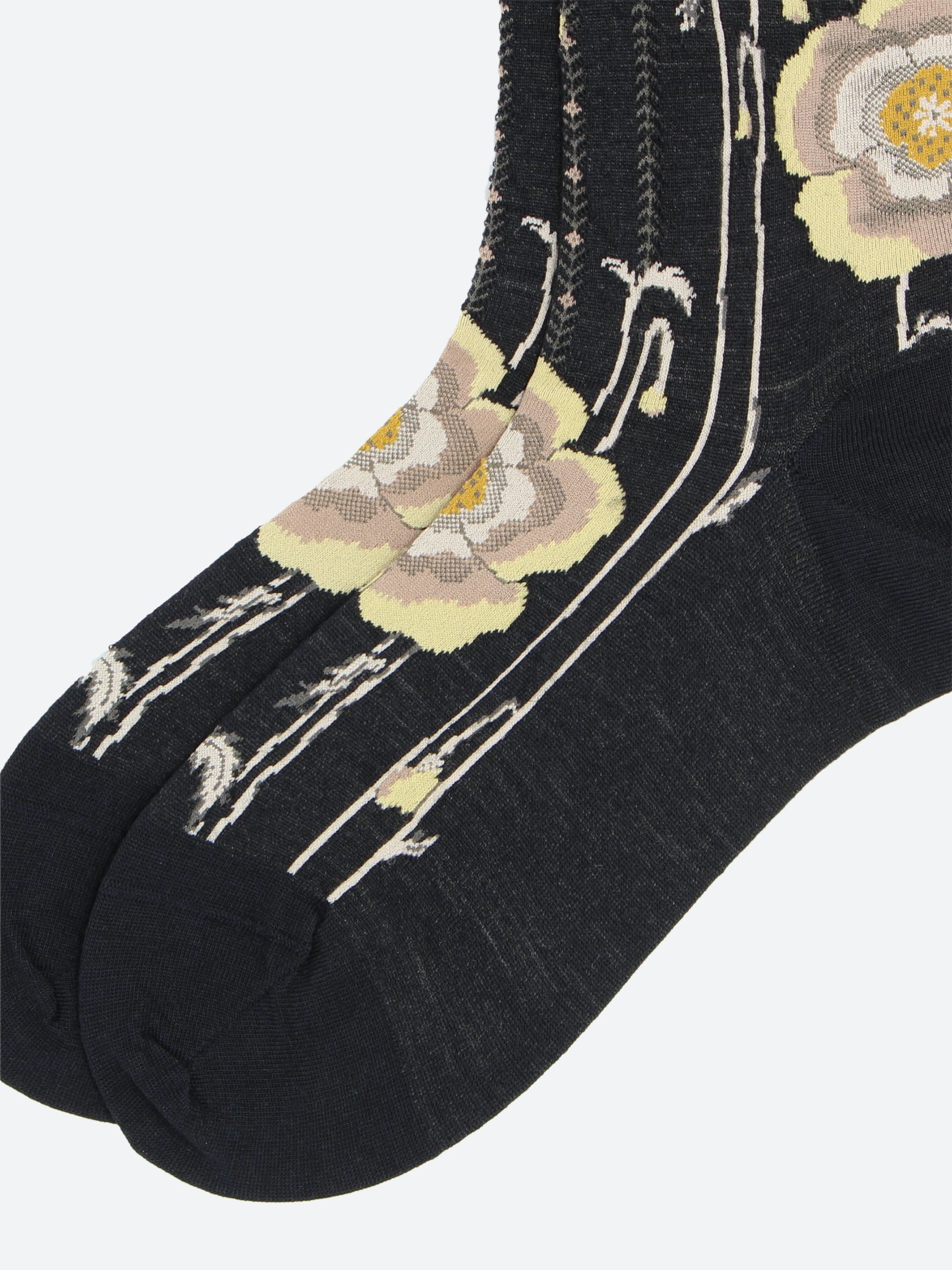 Bold Bloom Crew Sock